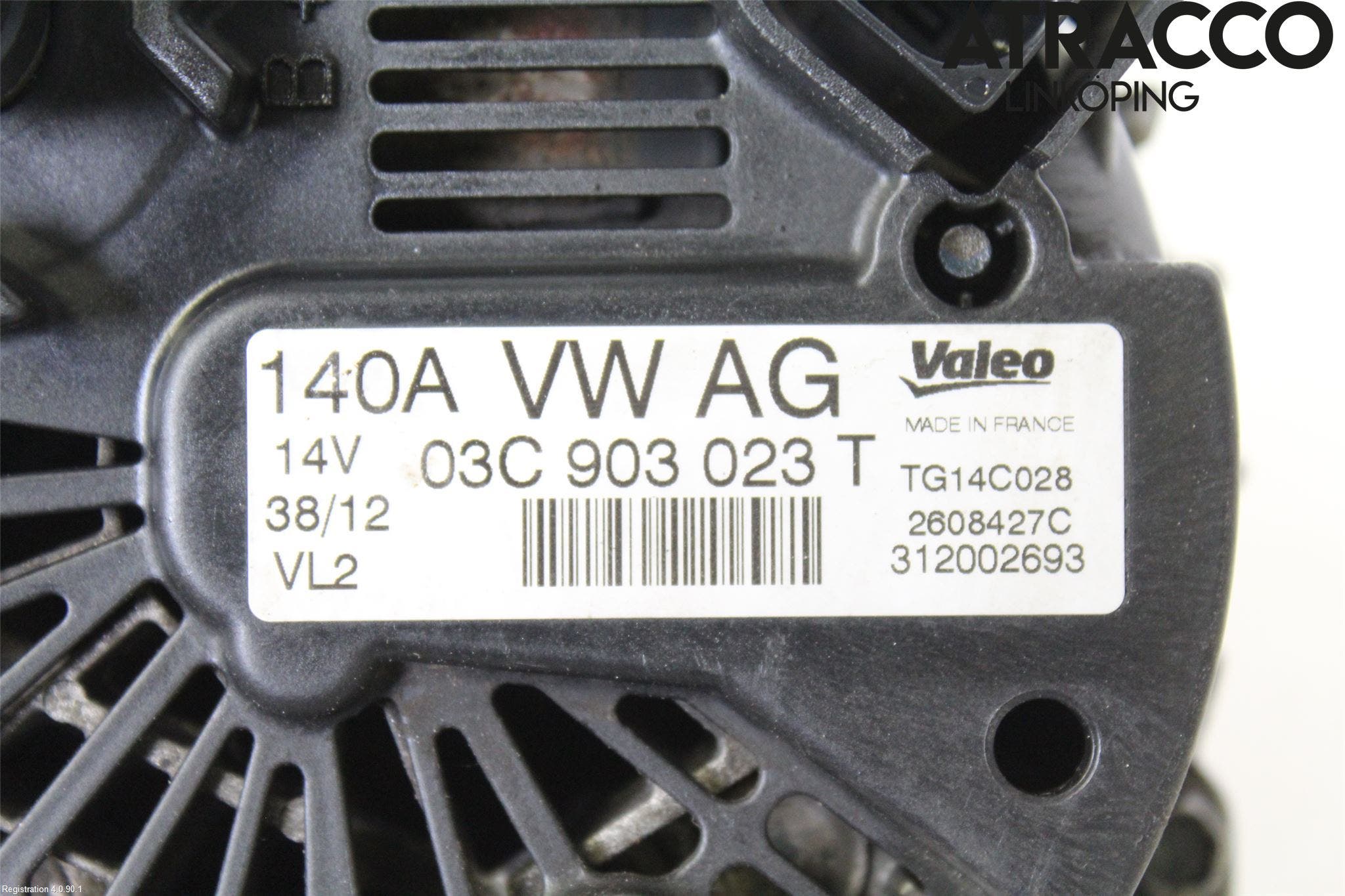 Volkswagen VW PASSAT 11-14 Generator