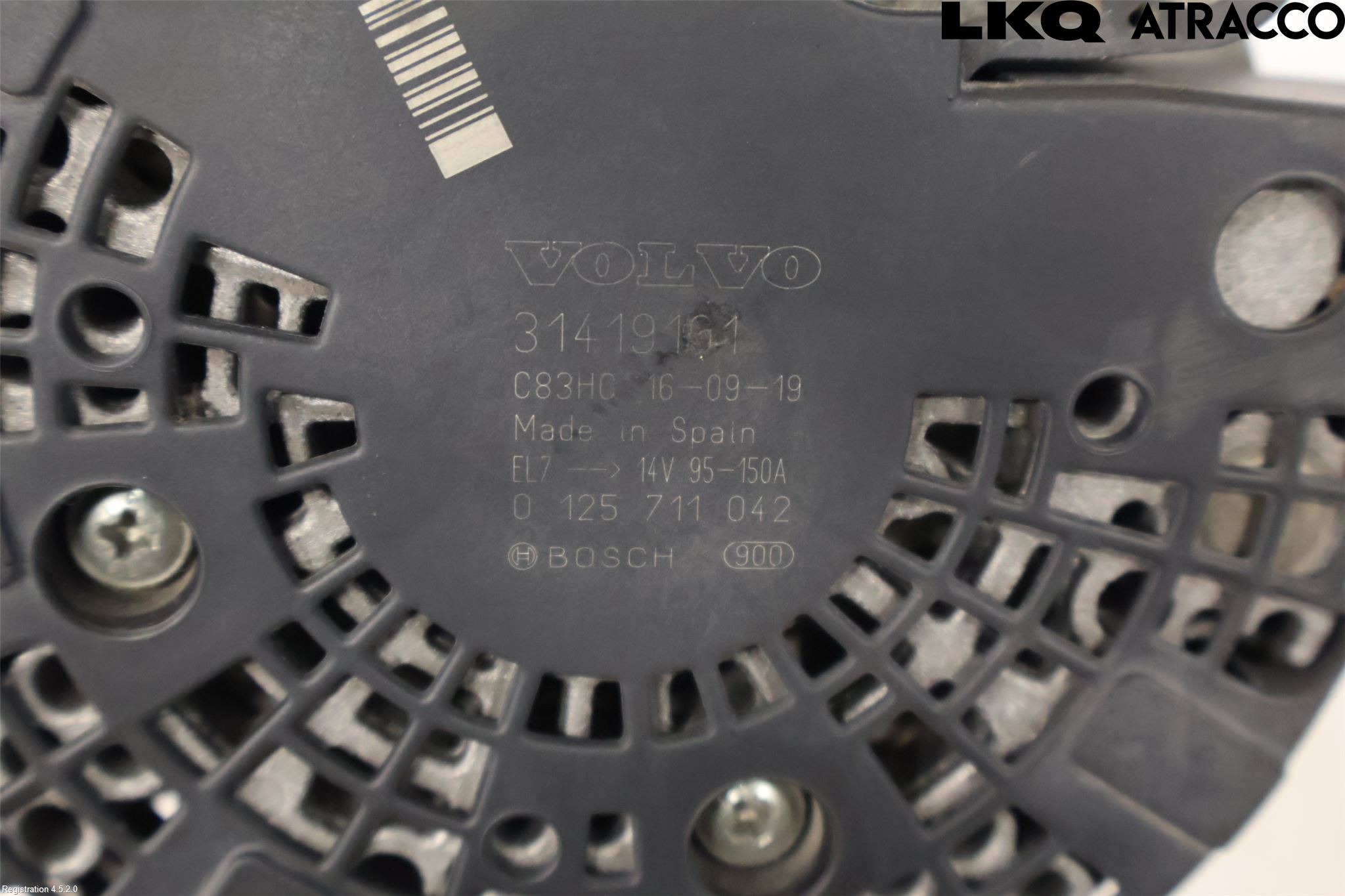 Volvo V60 14-18 Generator