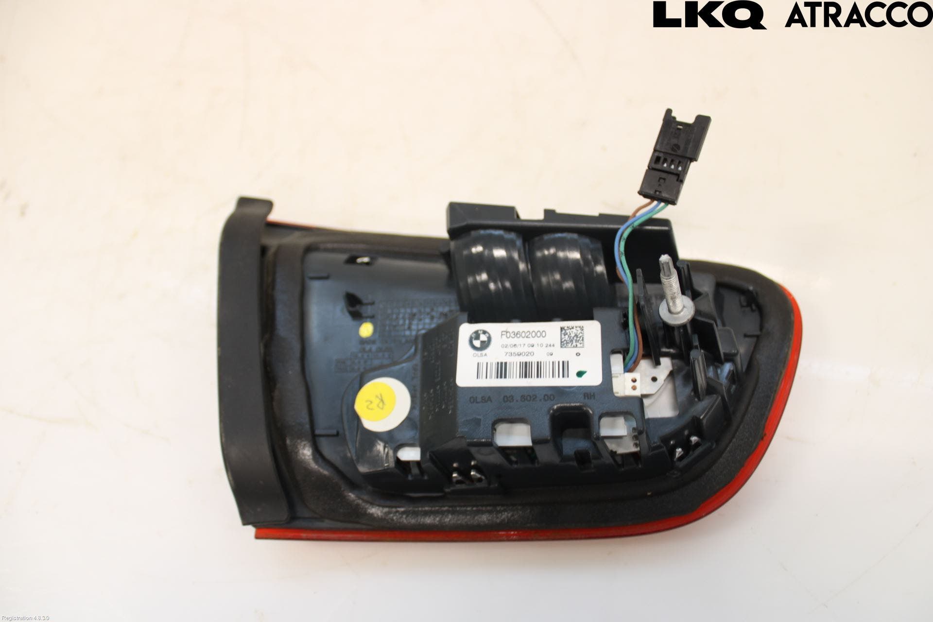 BMW 1 F20/F21 11-19 Bakljus Lucka Hö