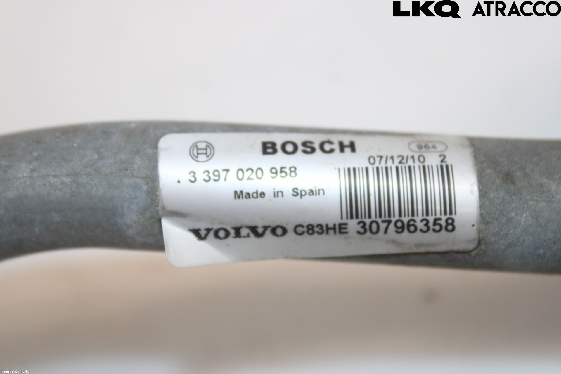 Volvo V70 08-13 Torkarmekanism Vindruta