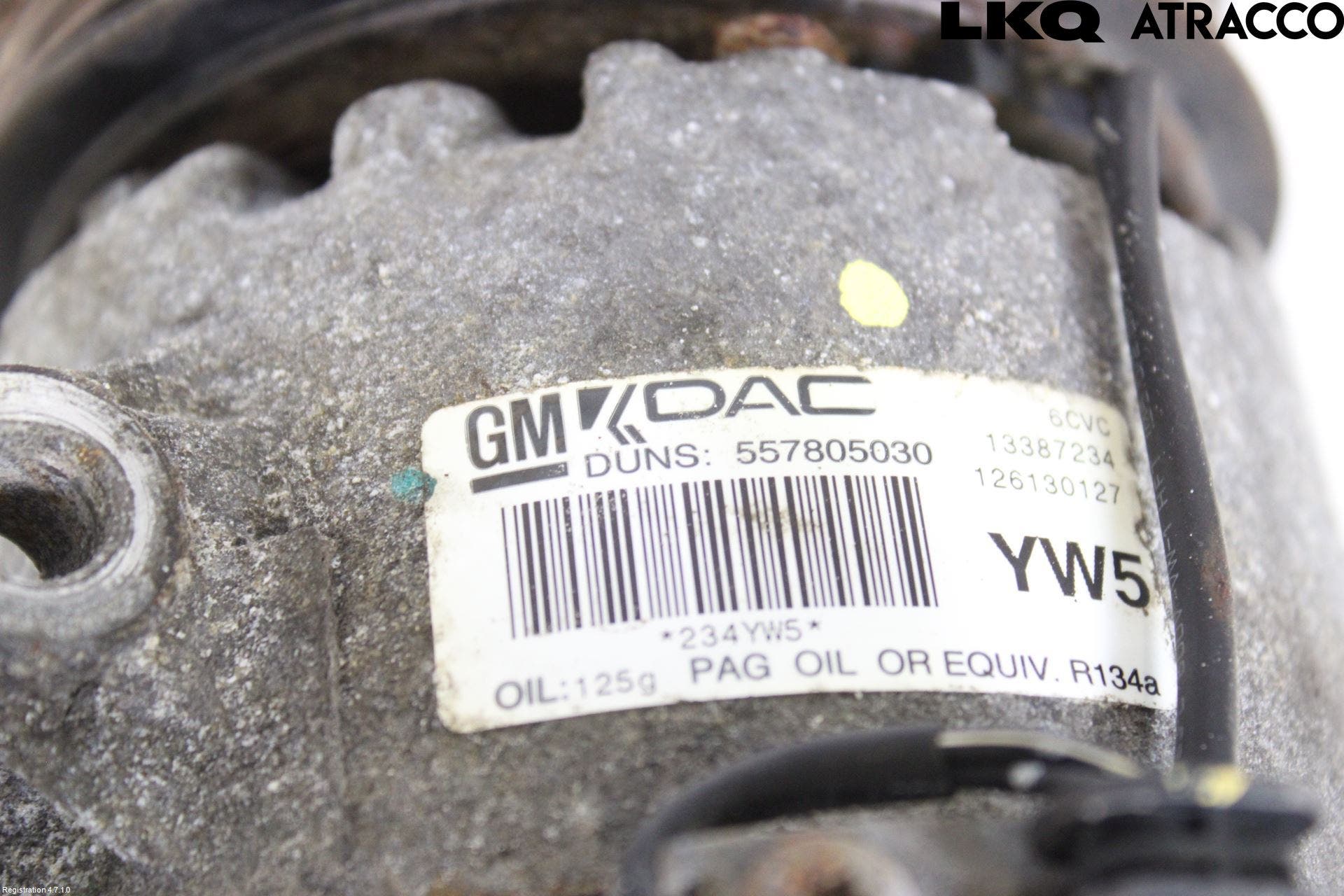 GM CHEVROLET CRUZE Ac Kompressor