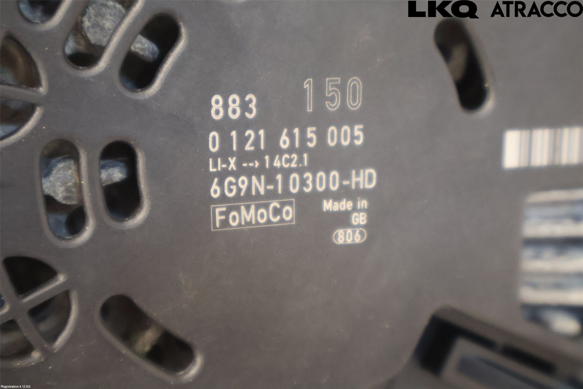 Volvo V70 08-13 Generator