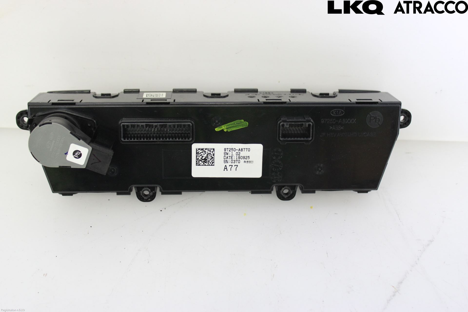 Kia OPTIMA 16-20 Ac Styrenhet Ac Manöveren