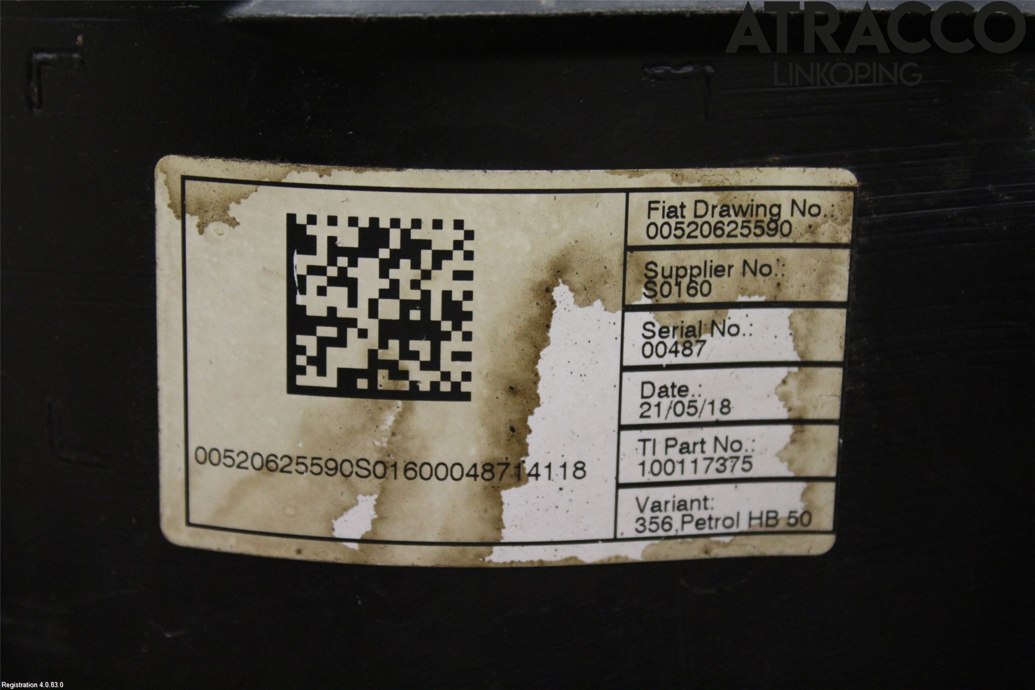 Fiat TIPO/CROSS 16- Bränsletank