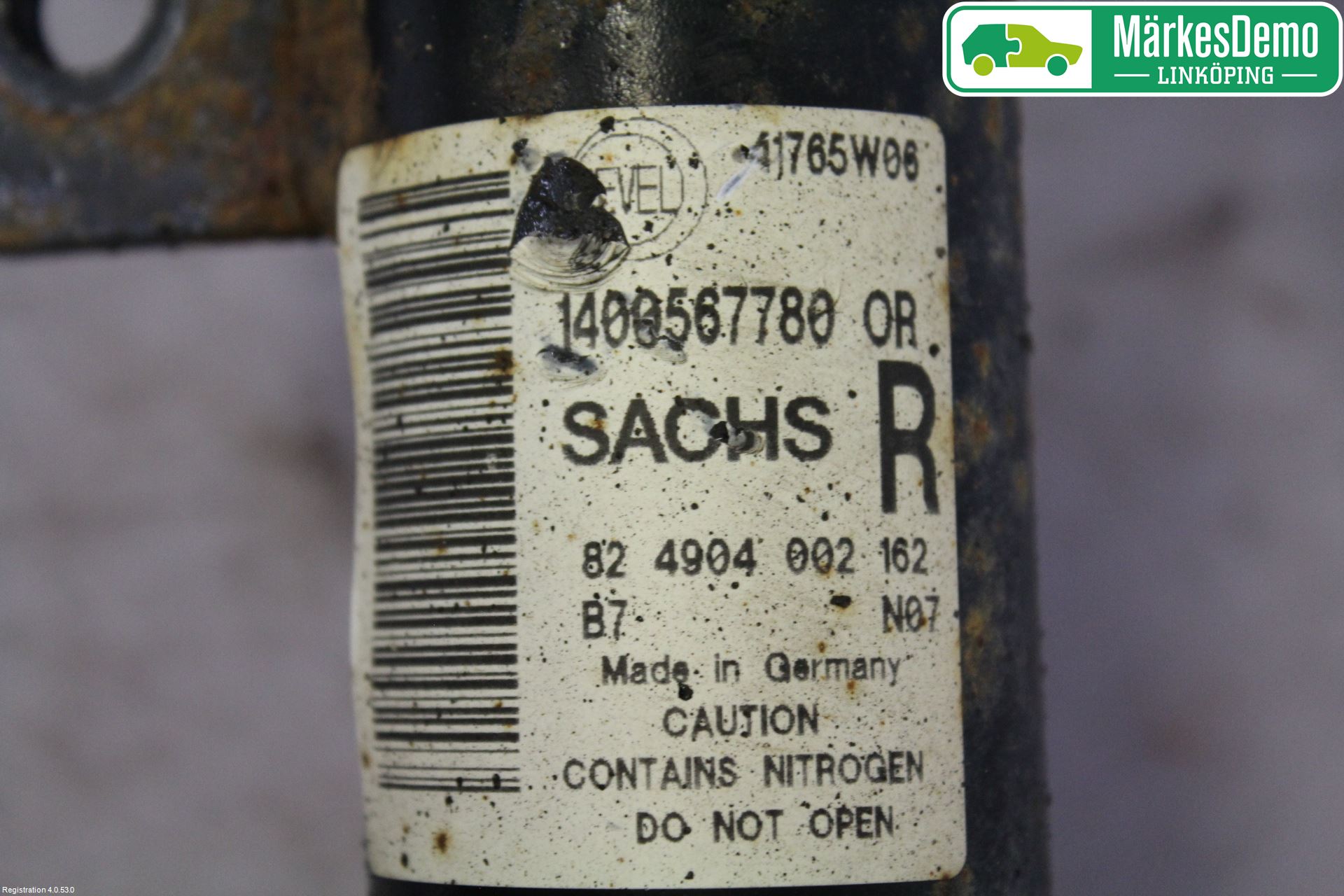 Citroen JUMPY 07-16 Fjäderben Fram Höger