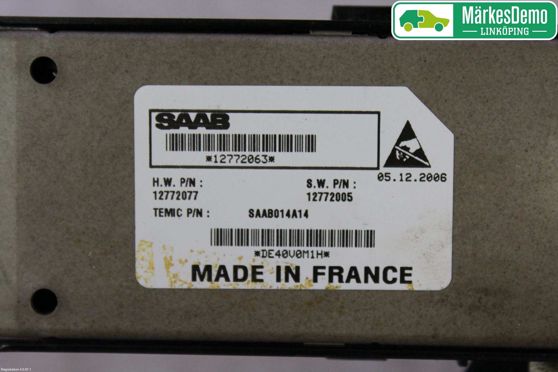 Saab 9-3 VER 2 Strömställare Elhiss