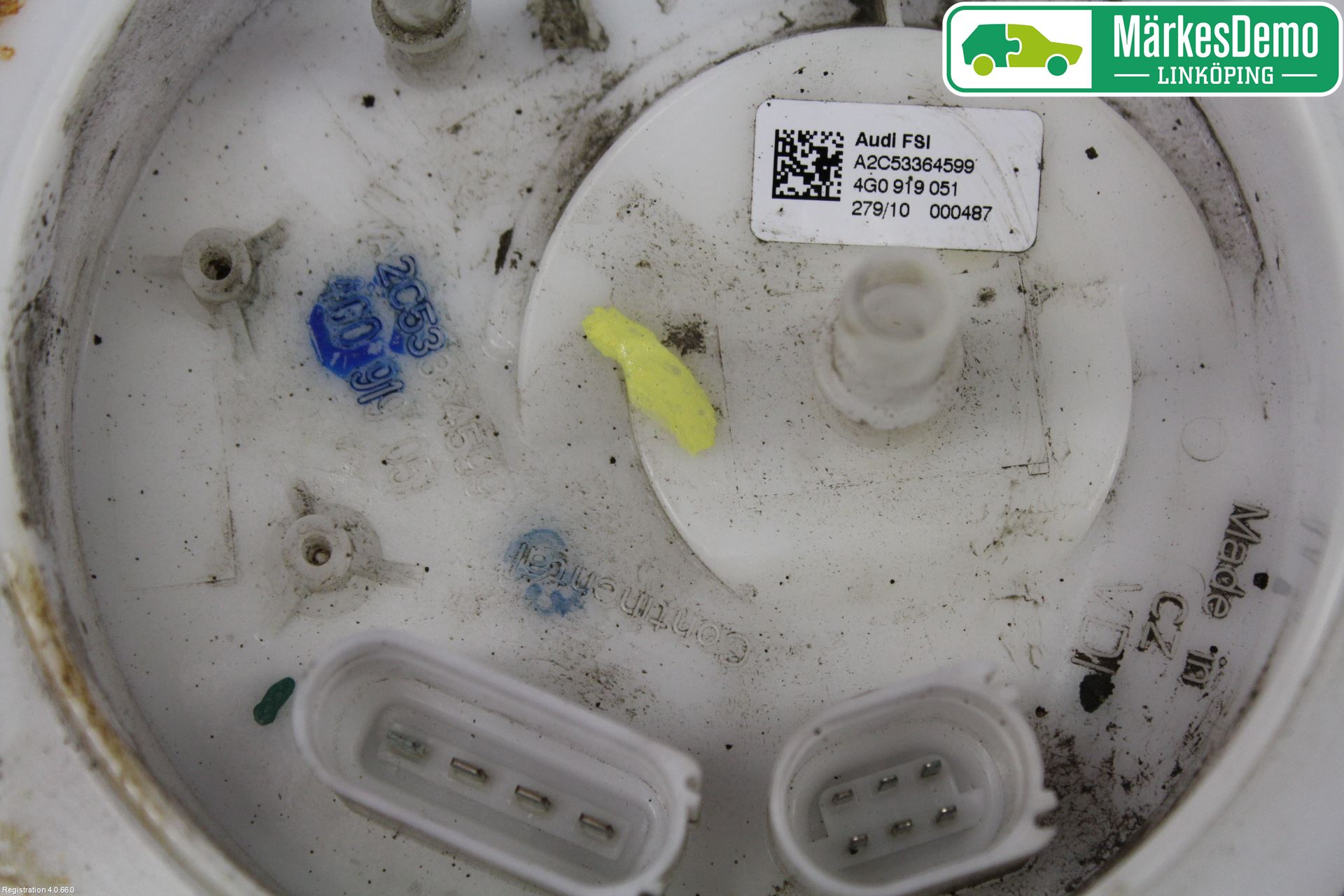 Audi A7/S7 4G 11-17 Bränslepump El