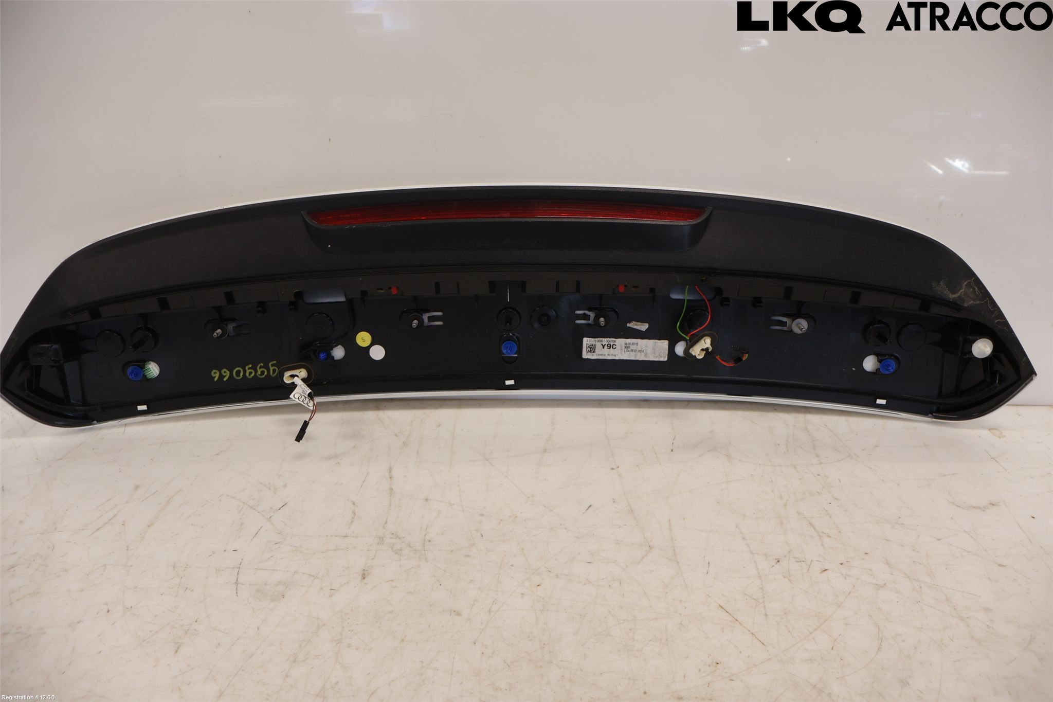 Audi A4/S4 B9 16-19 Spoiler Baklucka