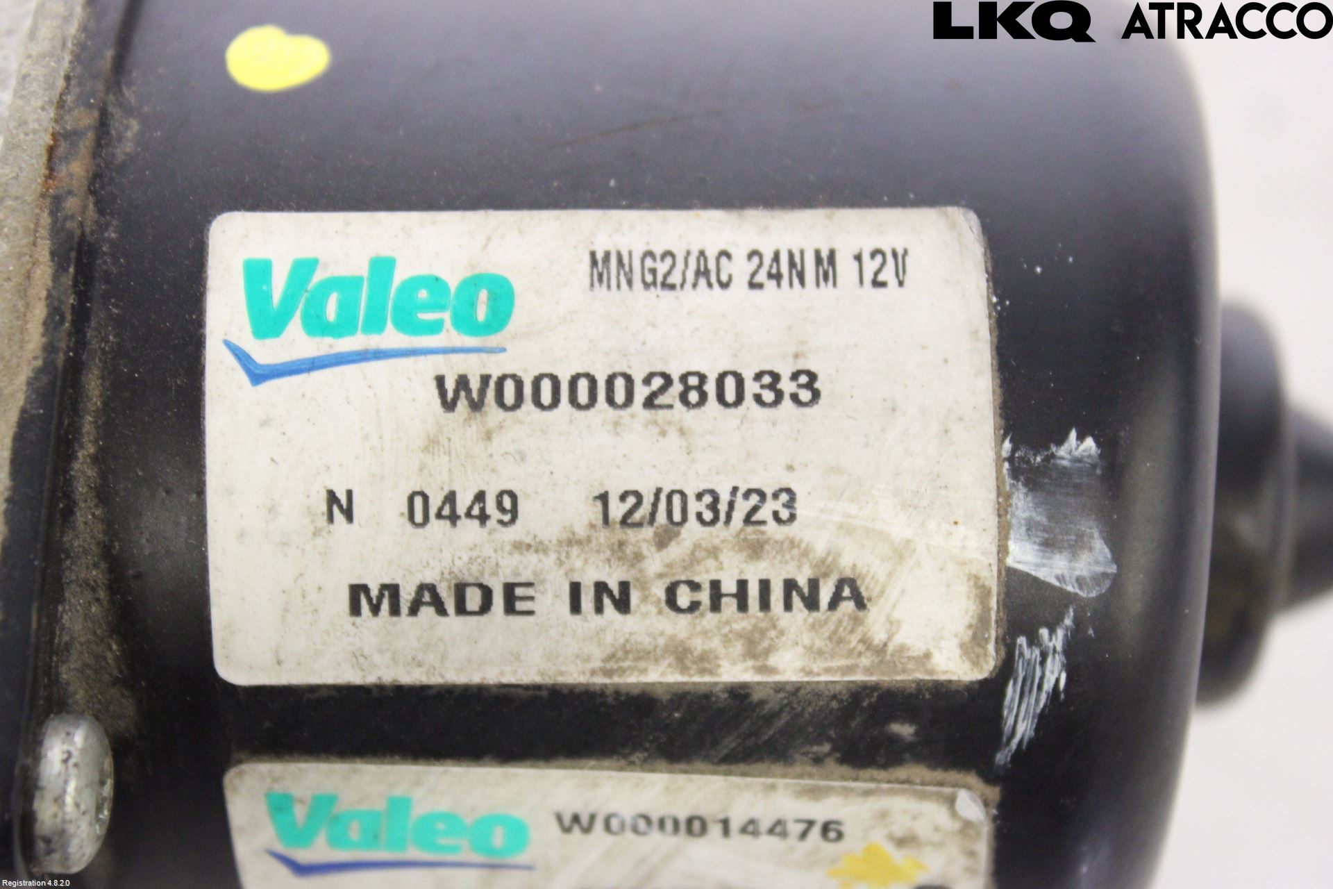 Chevrolet AVEO Torkarmotor Vindruta