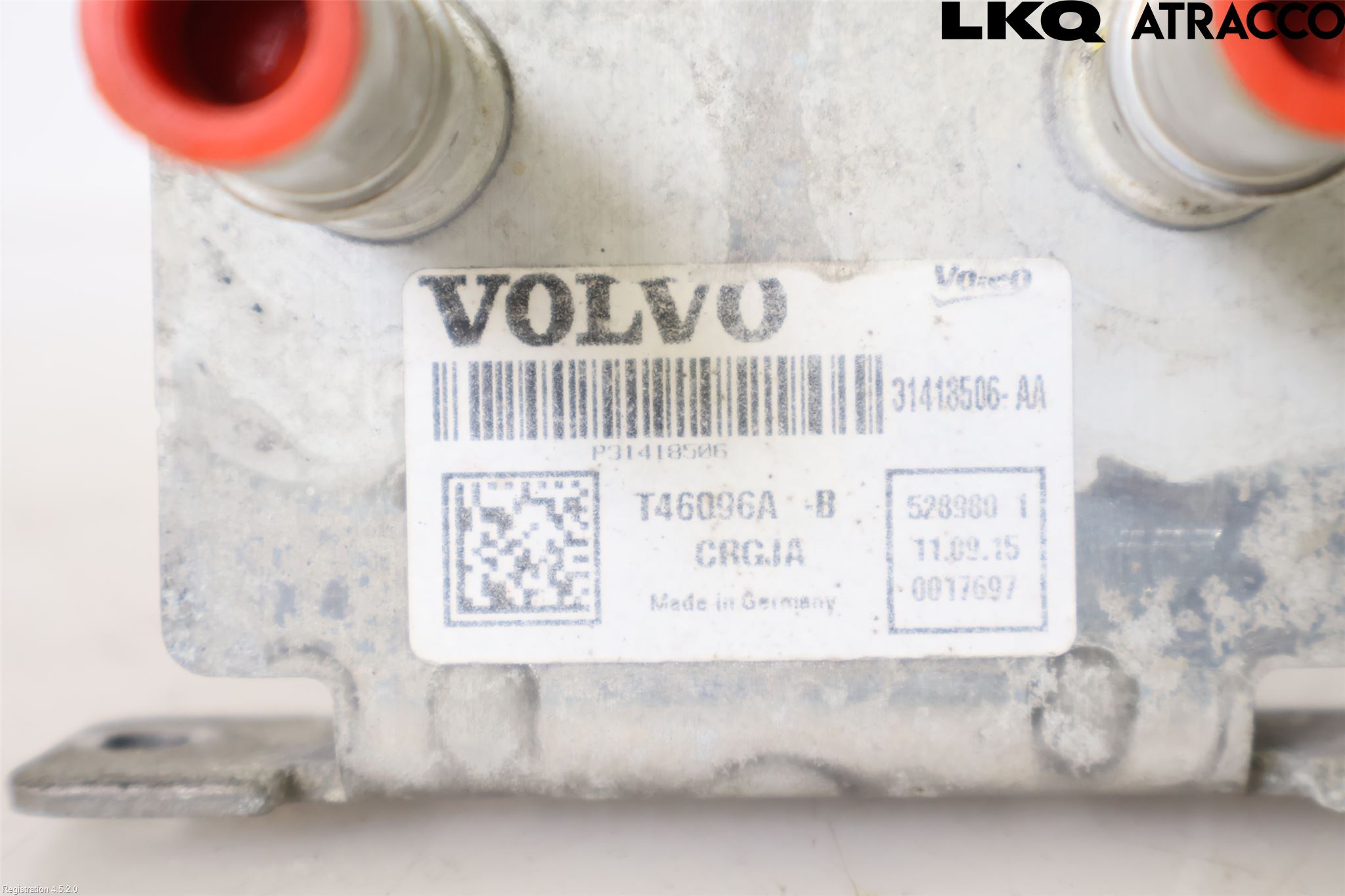 Volvo V60 14-18 Värmekammare-Växlare
