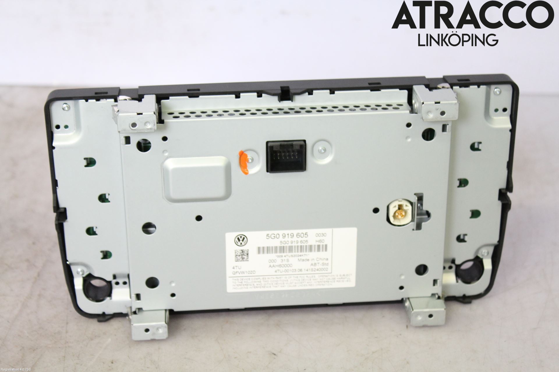 Volkswagen VW GOLF / E-GOLF VII 13-20 Multifunktionsdisplay