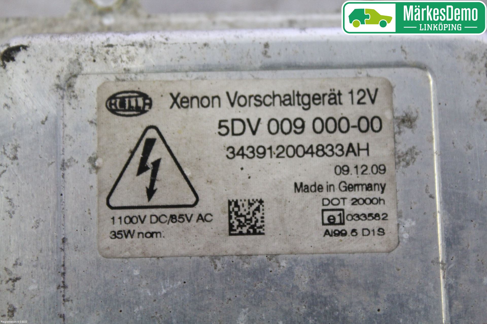 Ford S-MAX 06-15 Styrenhet Strålkastare