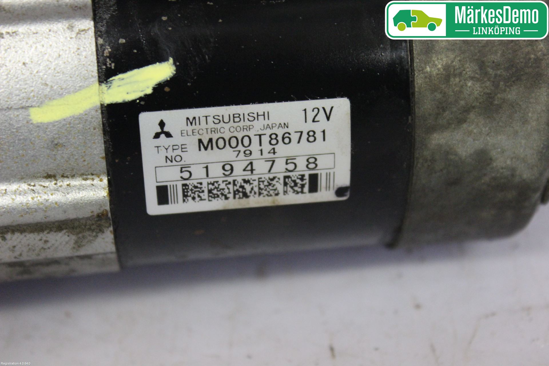 Saab 9-5     06-10 Startmotor