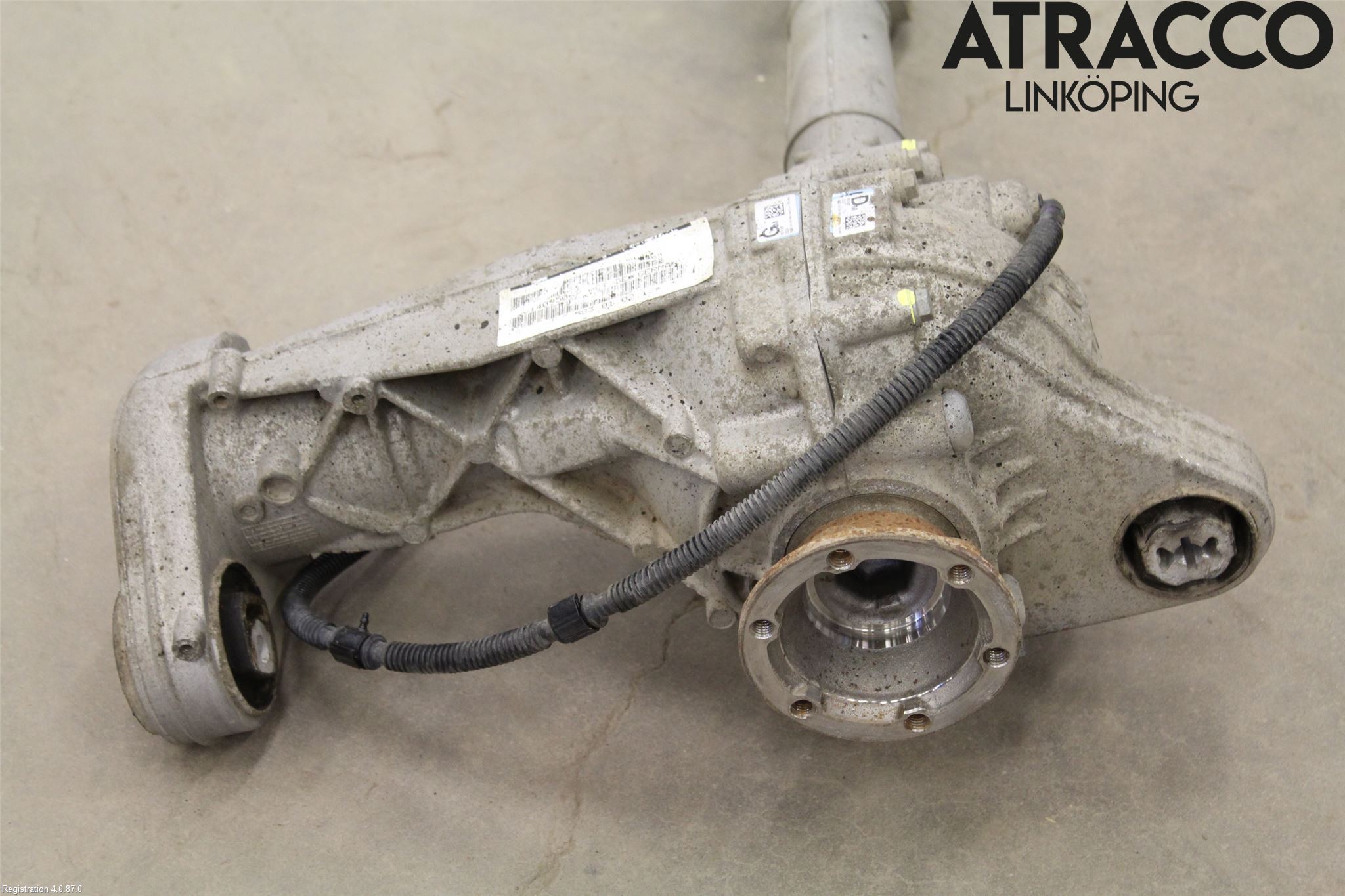 Volkswagen VW AMAROK 2H 10-22 Framvagn Diffrential