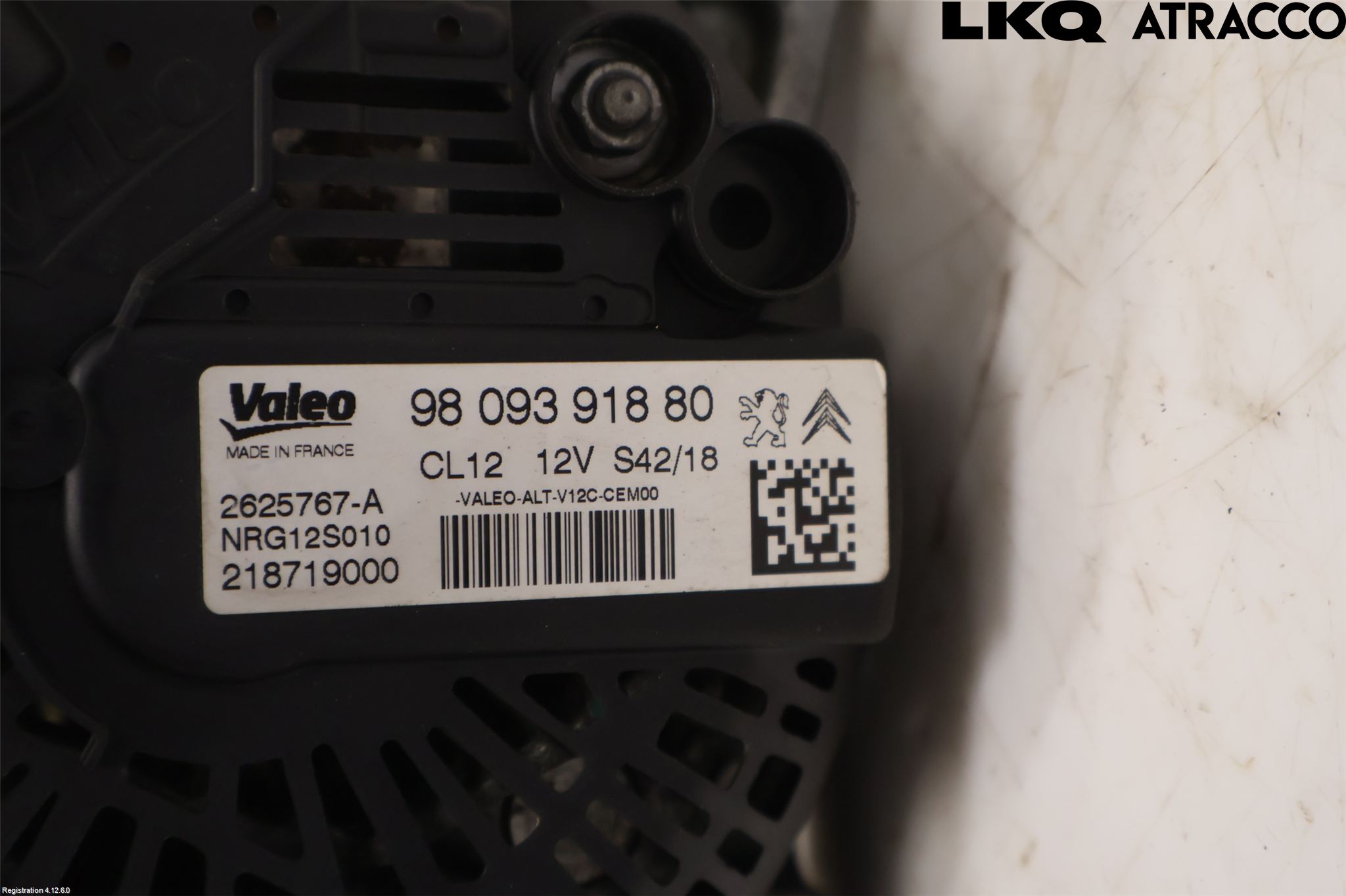 Peugeot 308 14-21 Generator