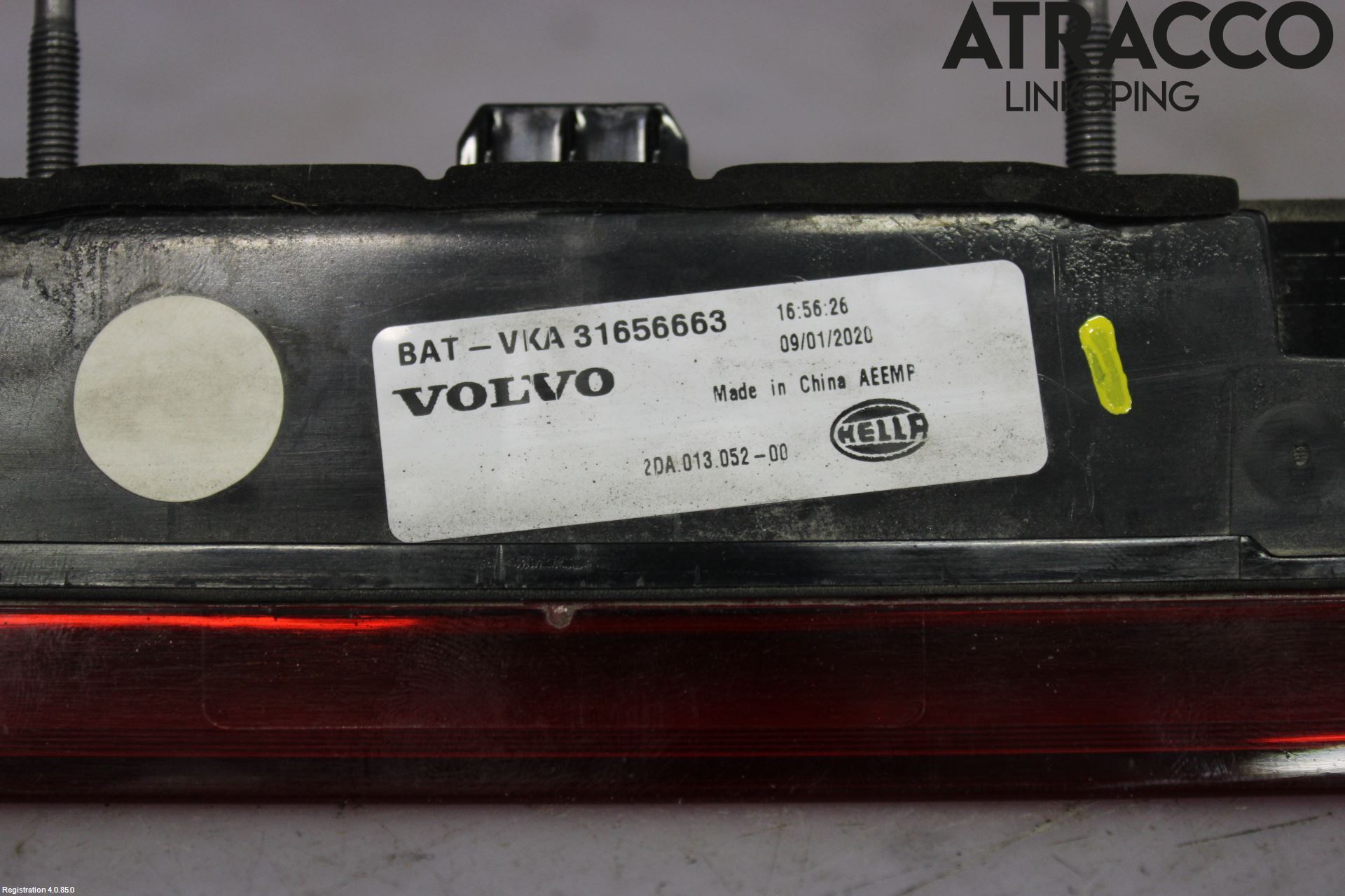 Volvo XC60 18- Bromsljus Bakruta