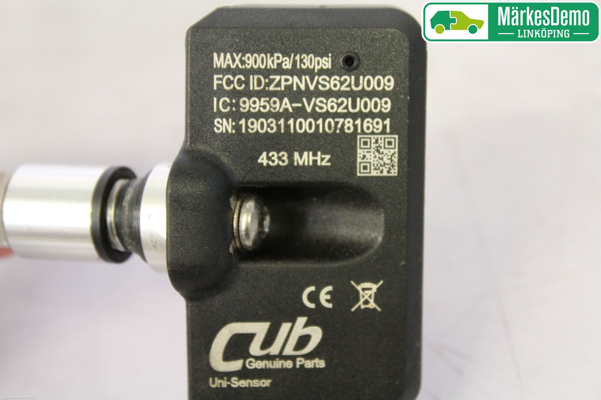 Mazda 6 08-13 Givare Däcktryck