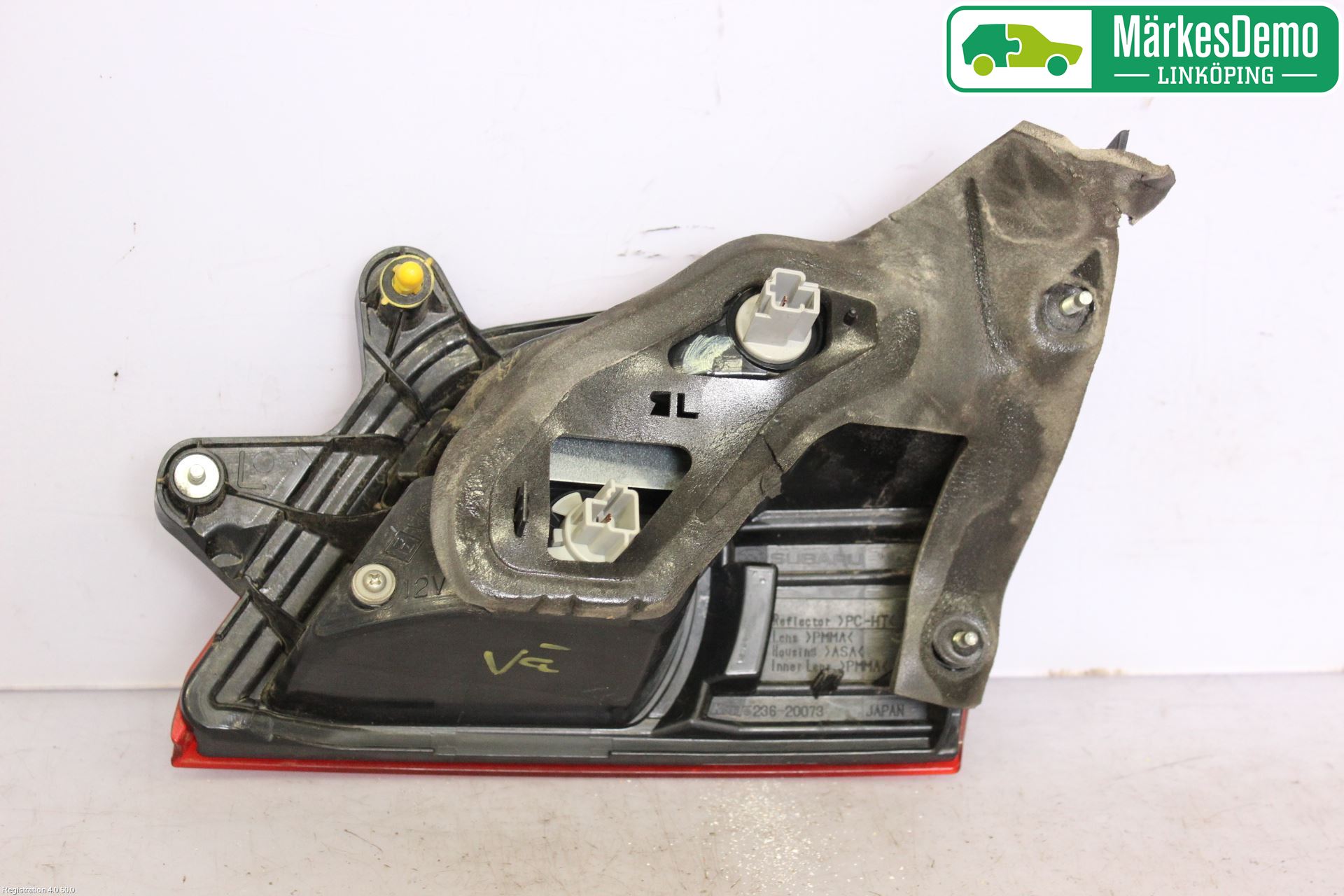 Subaru LEGACY 10-14 Bakljus Lucka Vä