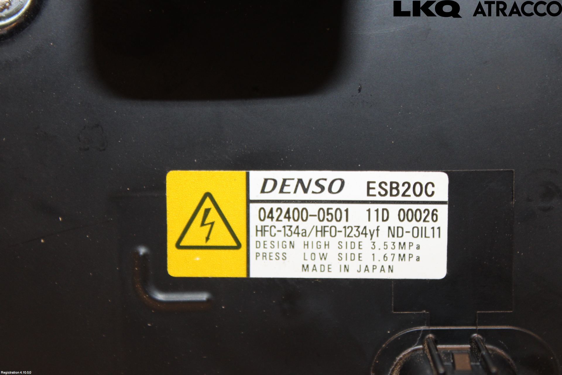 Toyota C-HR 16-23 Ac Kompressor