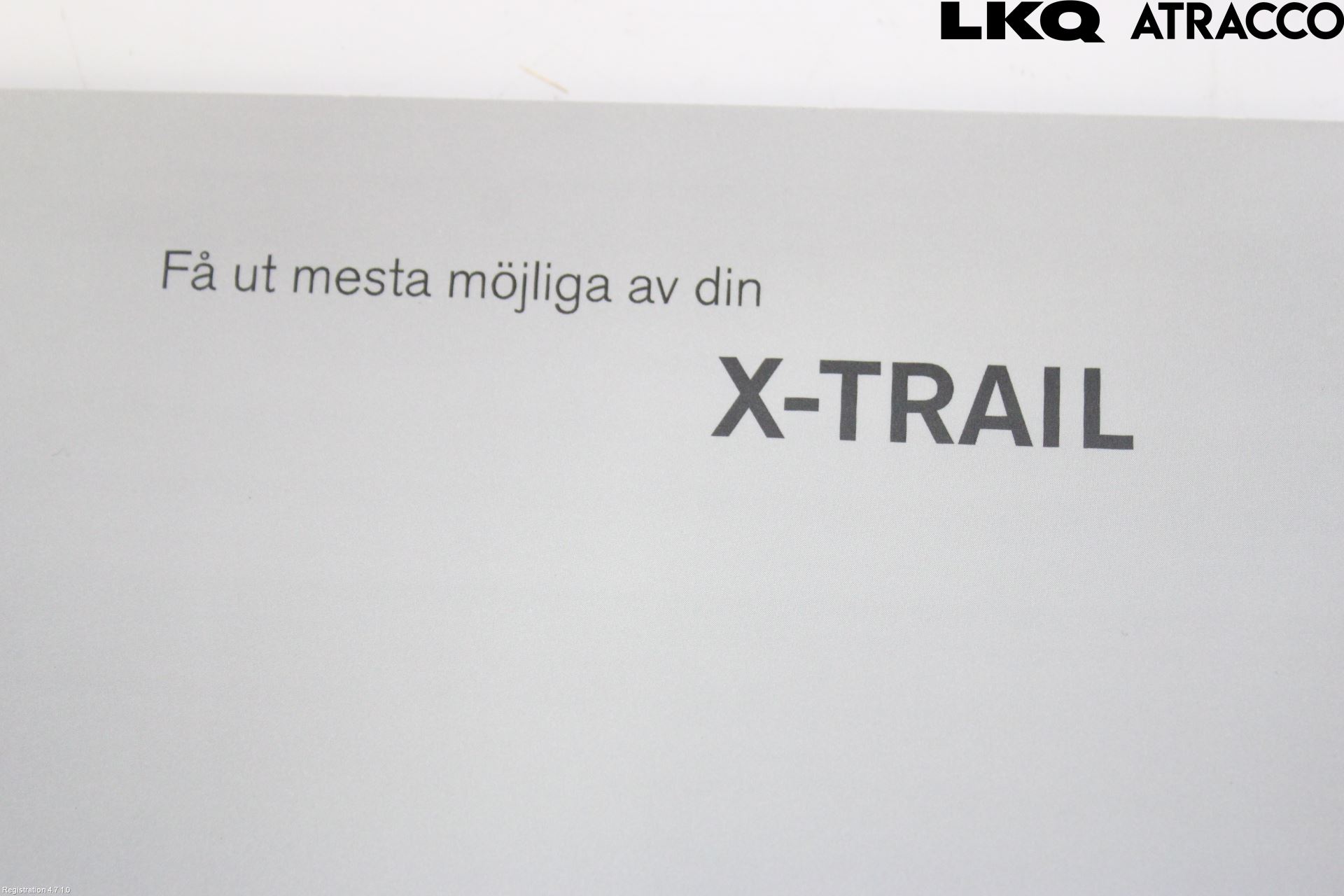 Nissan X-TRAIL 14-21 Instruktionsbok