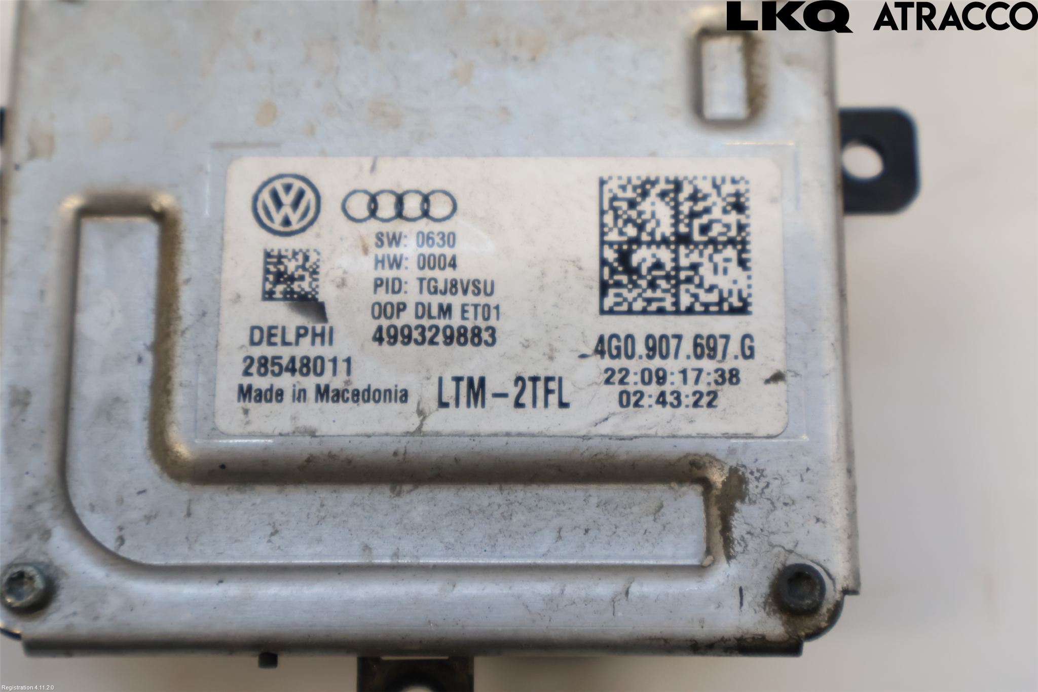 Volkswagen VW TRANSP/CARAVELLE (T6) 16-22 Styrenhet Strålkastare