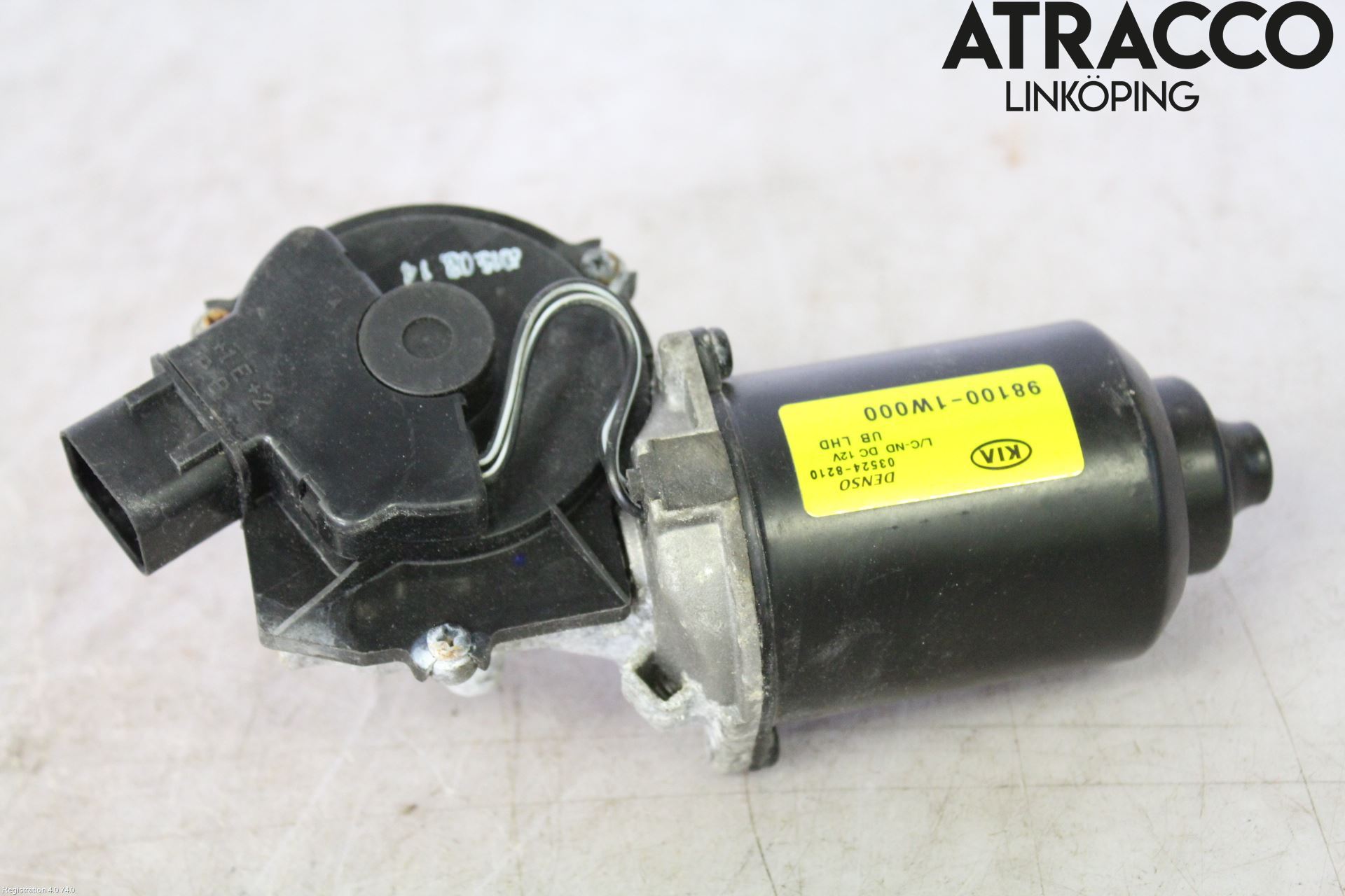 Kia RIO 12-16 Torkarmotor Vindruta