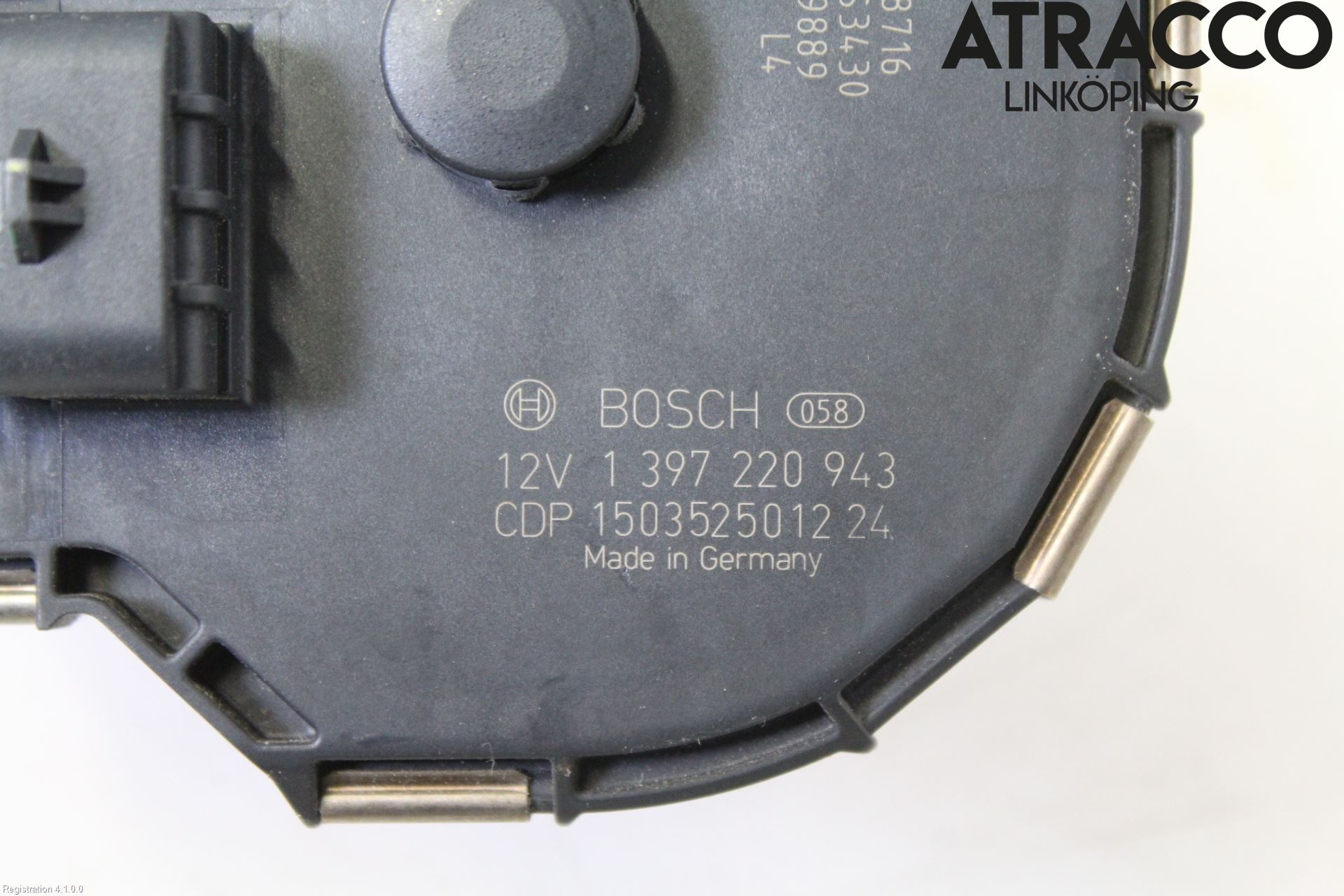 BMW 5 F10/F11/F18 09-17 Torkarmotor Vindruta