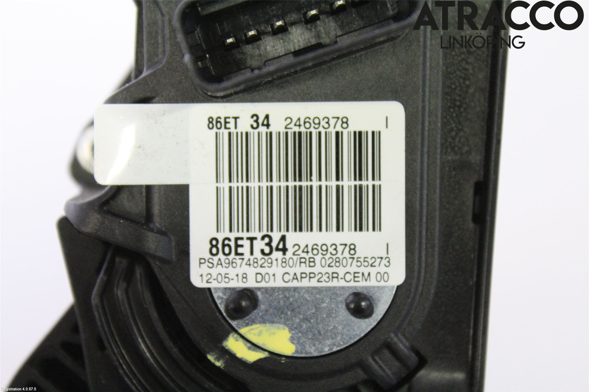 Peugeot 5008 17-24 Gaspedal