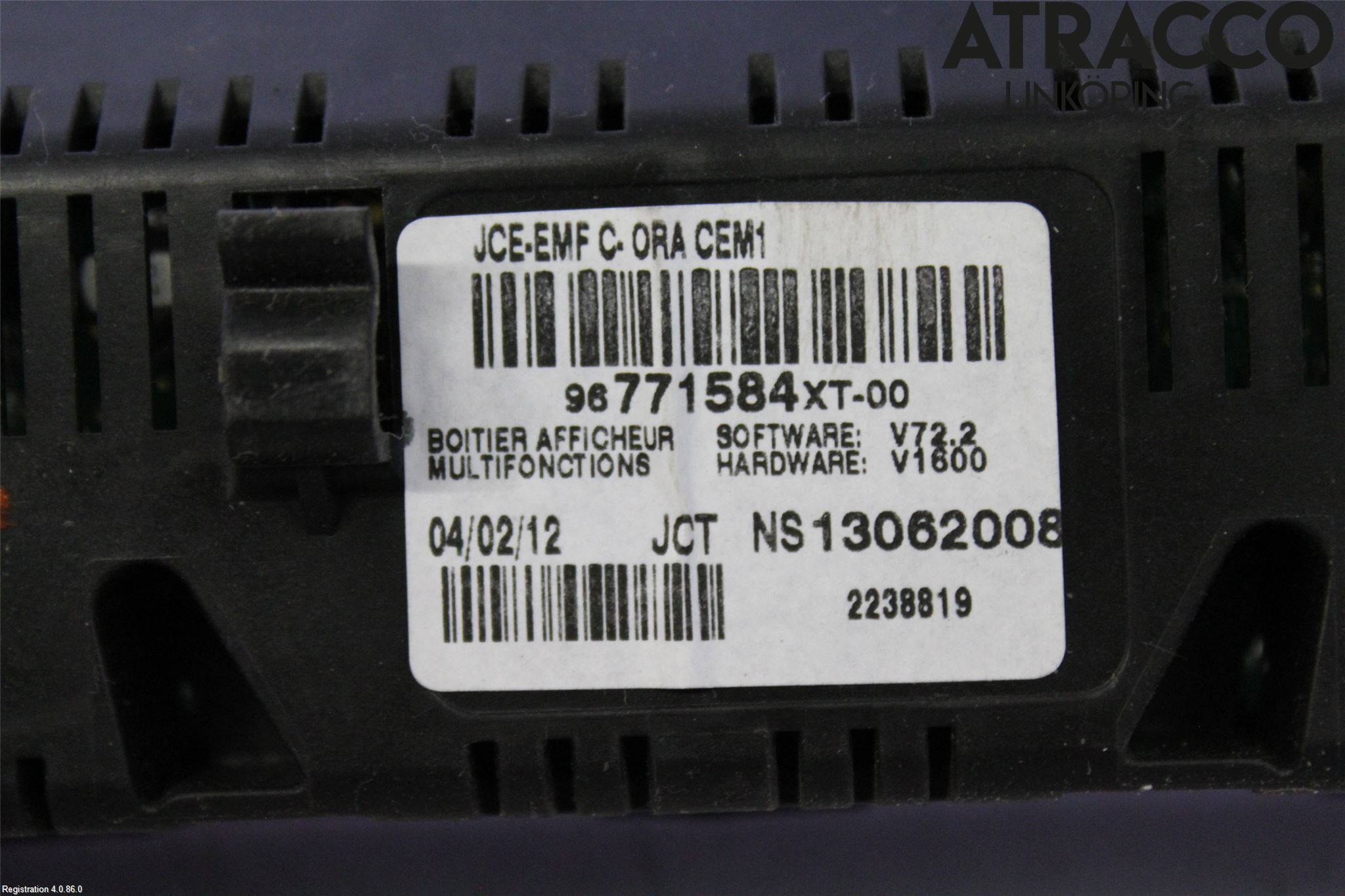 Citroen C3 10-17 Färddator