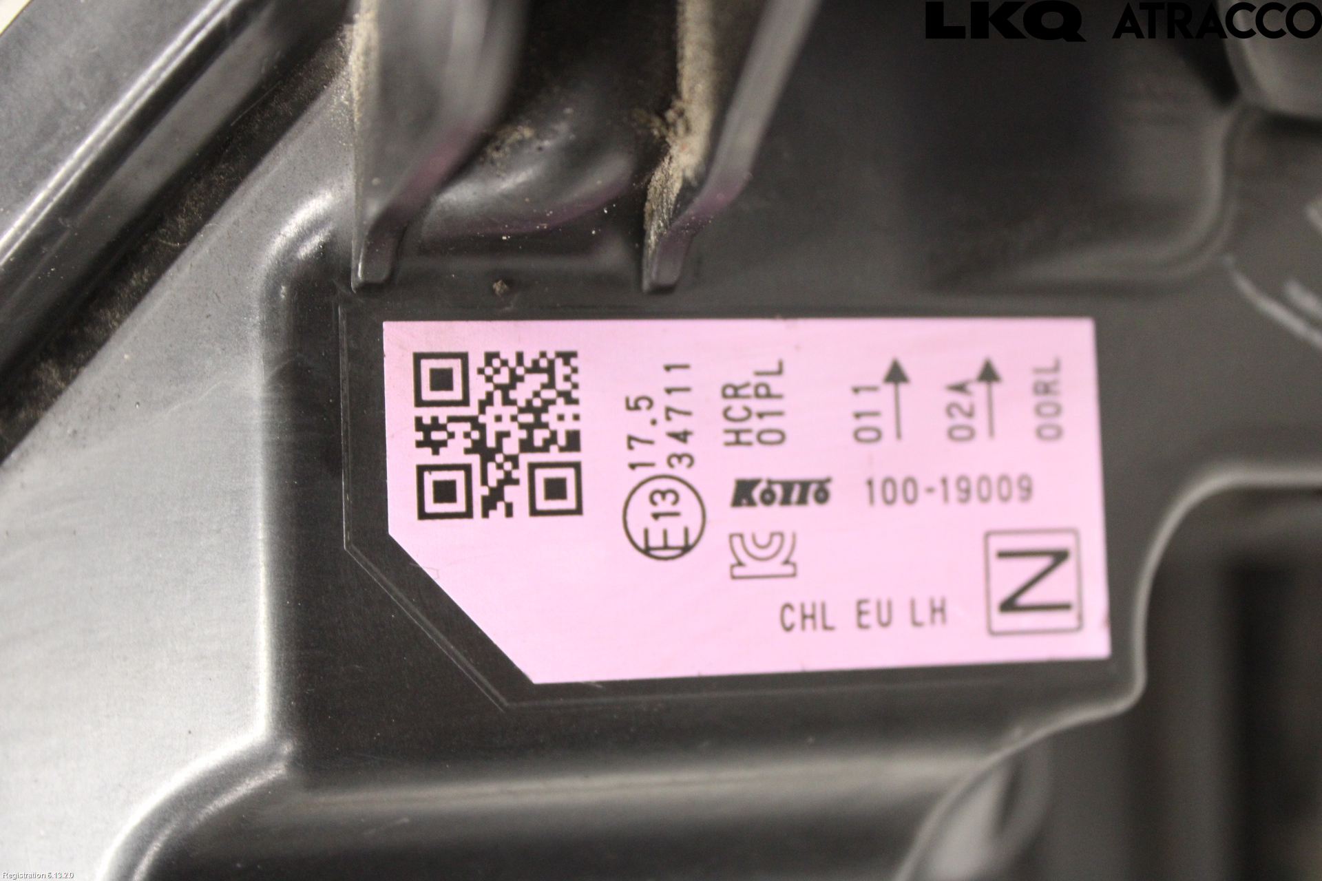 Nissan QASHQAI 17-21 Strålkastare Vänster