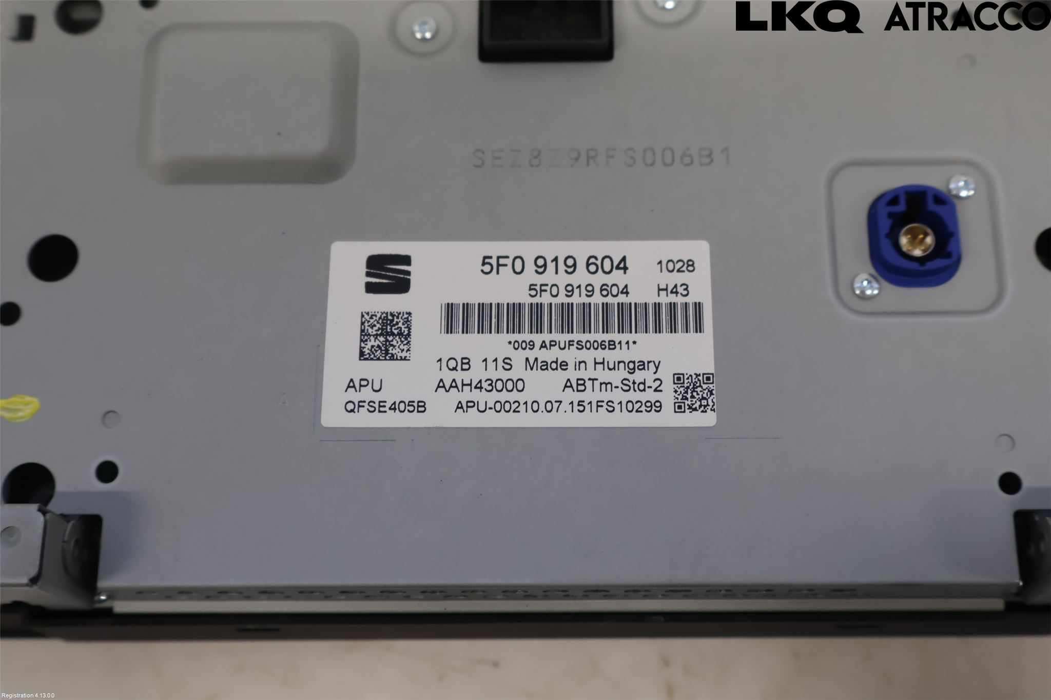 Seat LEON 13-20 Cd Radio - Multimediapanel