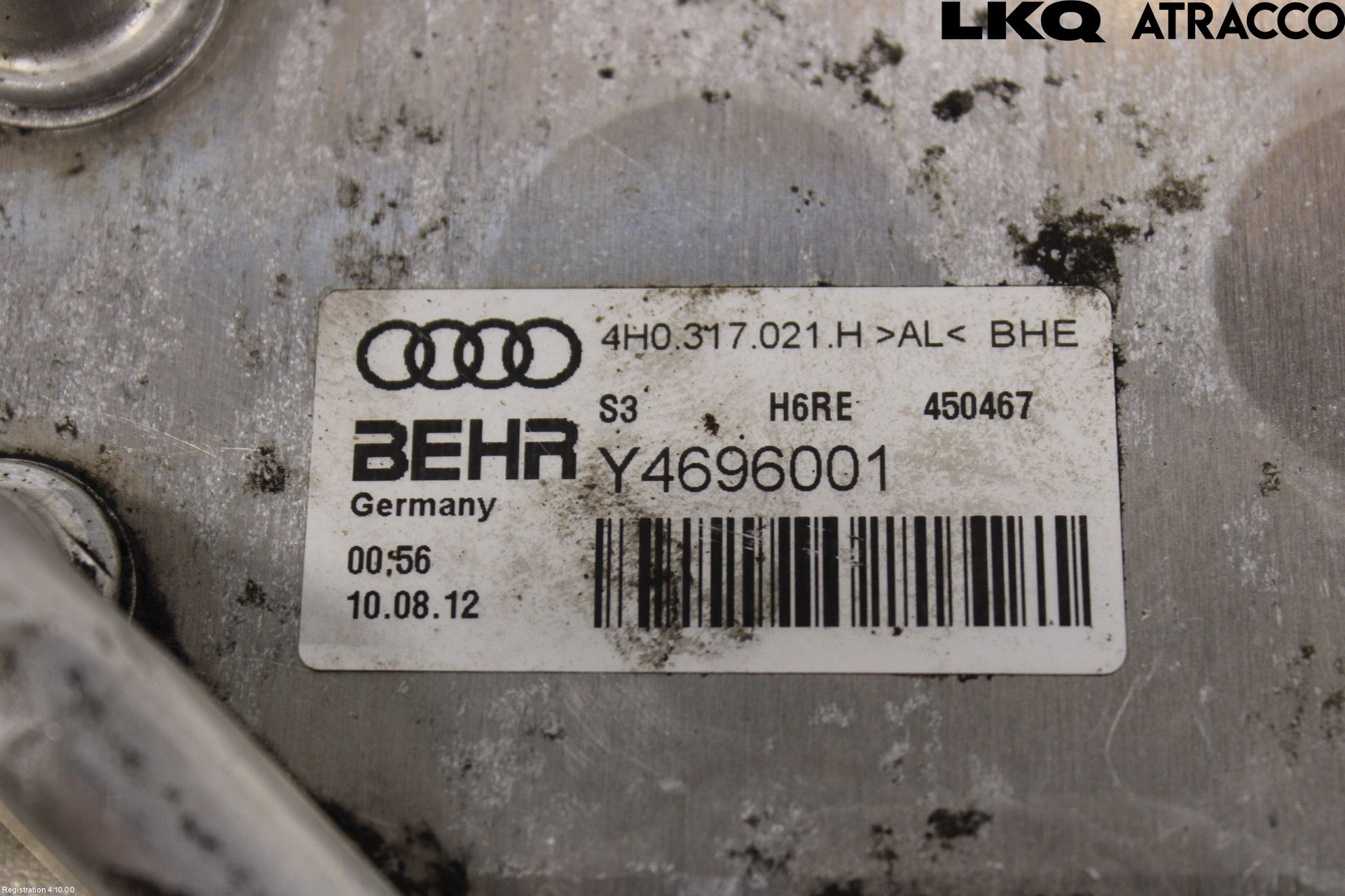 Audi A7/S7 4G 11-17 Oljekylare Automat