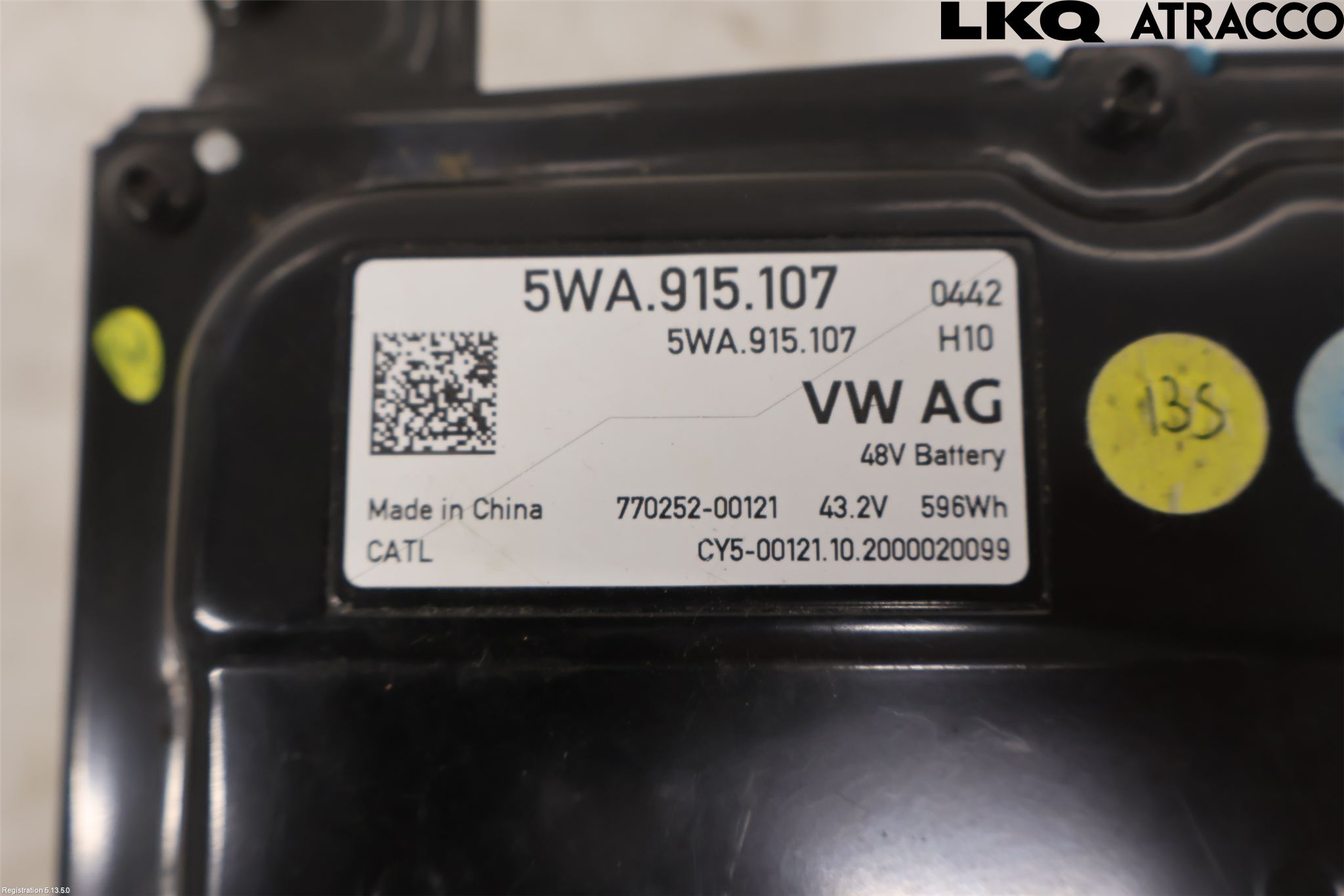 Volkswagen VW GOLF / E-GOLF VIII 20- Batteri Högspänning