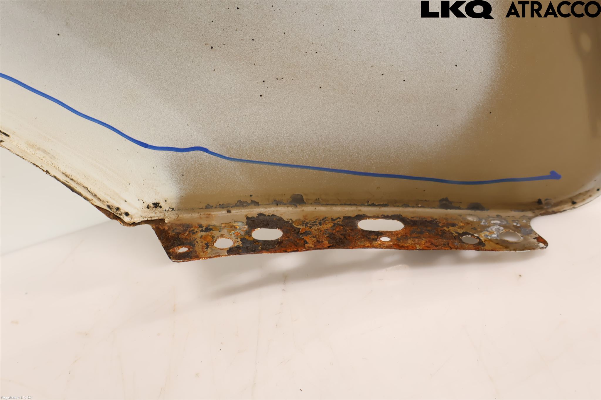 Peugeot PARTNER 08-15 Skärm Fram Vänster