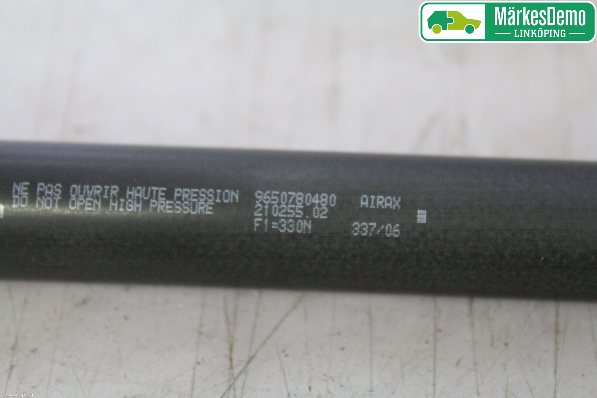 Peugeot 207 Gasfjäder Baklucka