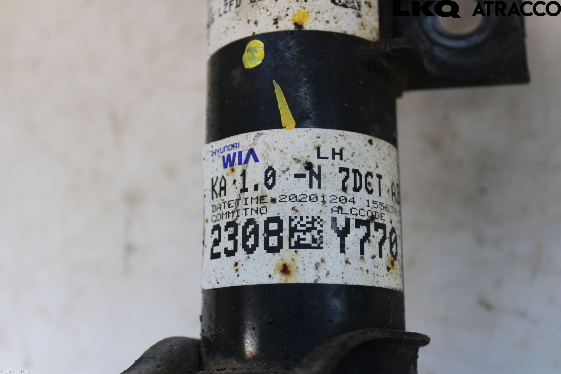 Kia STONIC 18->> Fjäderben Fram Vänster