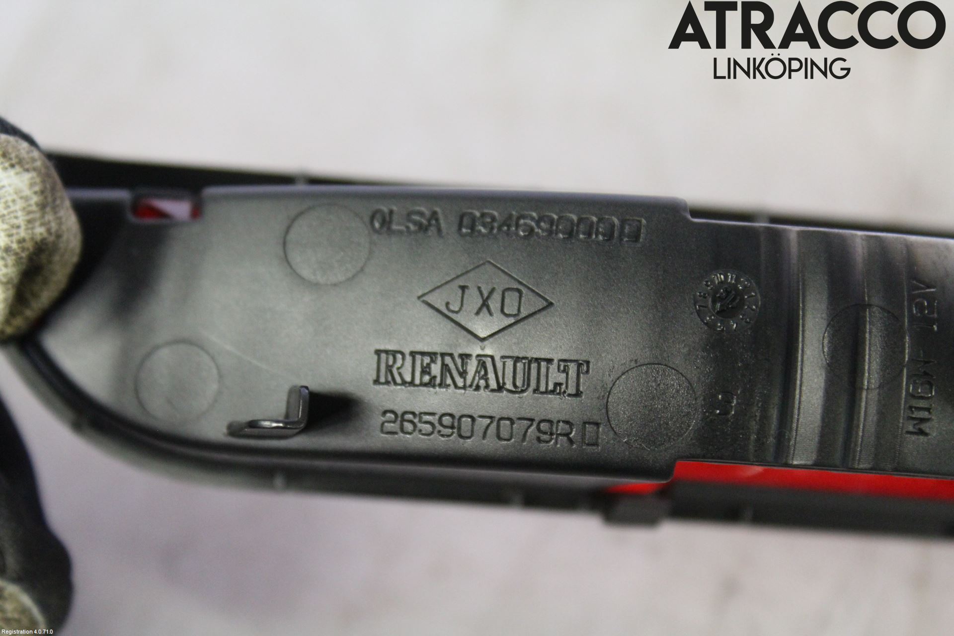 Dacia SANDERO/STEPWAY 13-20 Bromsljus Bakruta