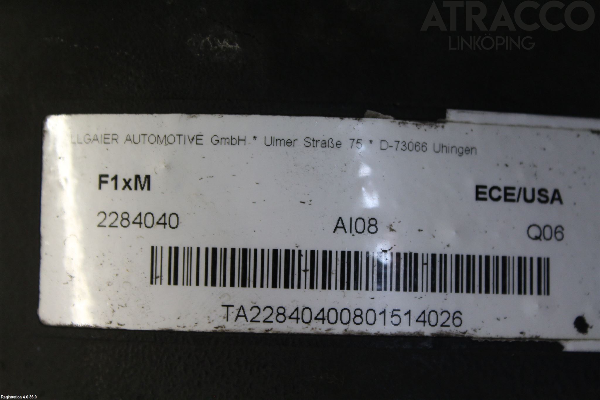 BMW 5 F10/F11/F18 09-17 Bränsletank