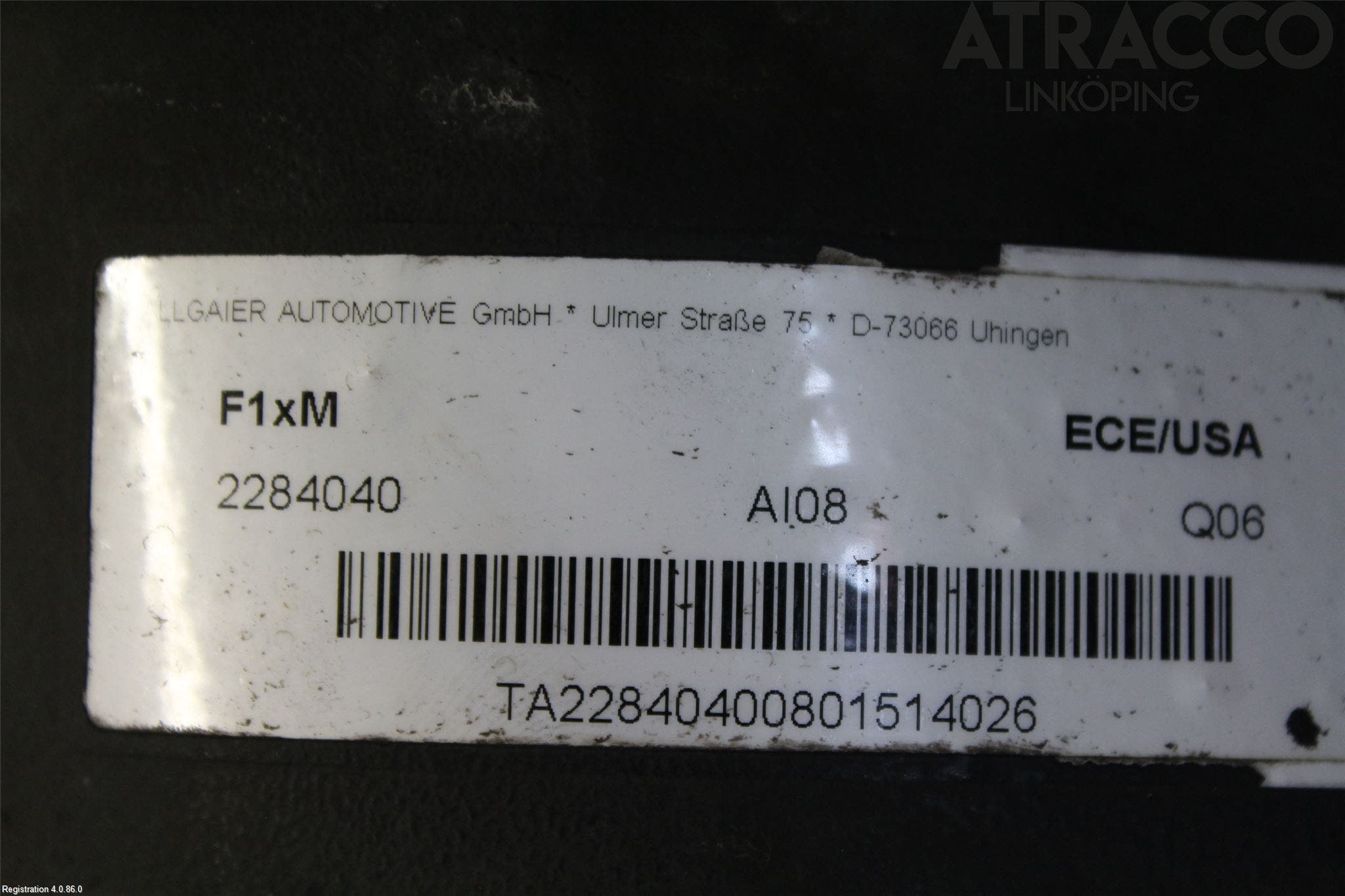 BMW 5 F10/F11/F18 09-17 Bränsletank