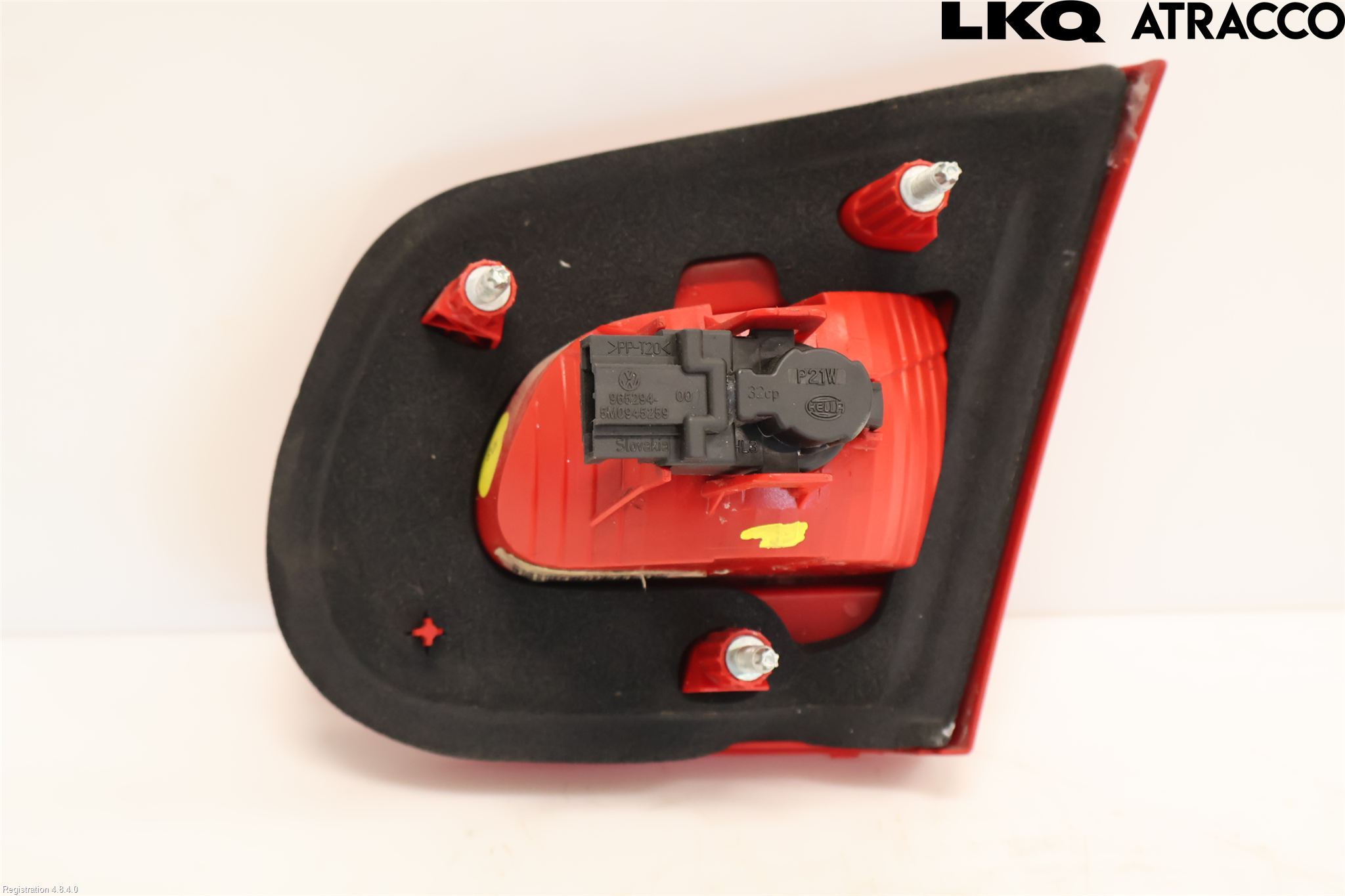 Volkswagen VW EOS  06-10 Bakljus Lucka Vä