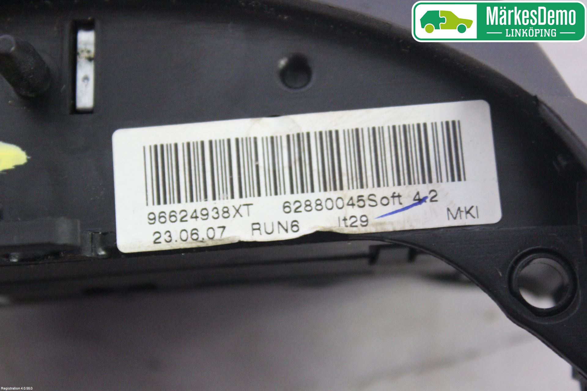 Citroen C4 PICASSO 06-13 Spak-Rattreglage Radio