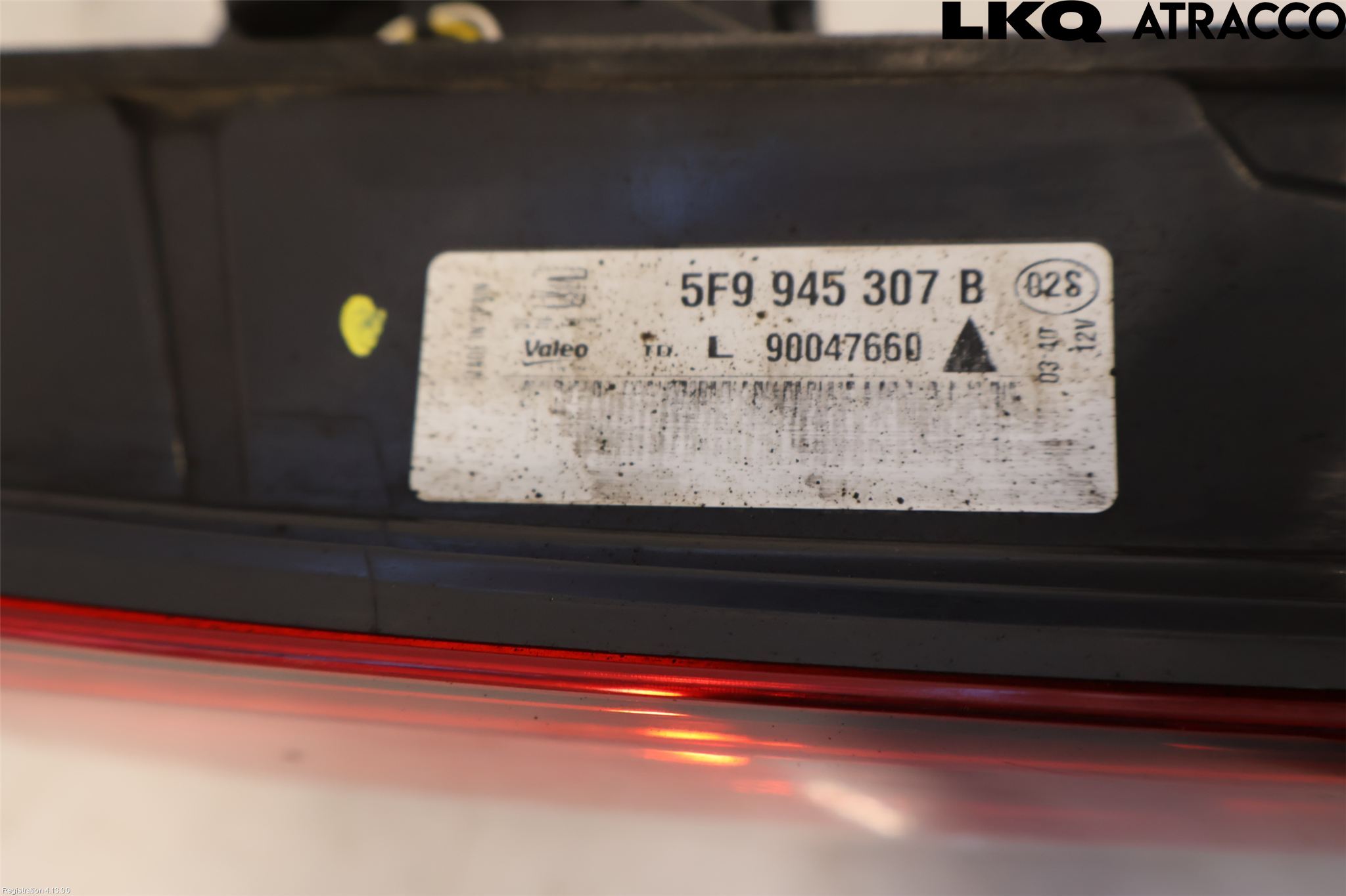 Seat LEON 13-20 Bakljus Lucka Vä
