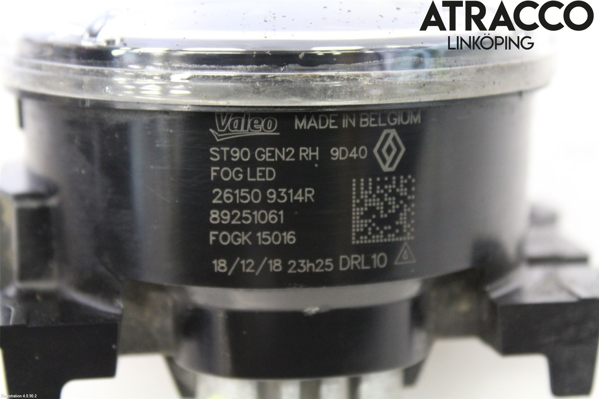 Renault KOLEOS II 17- Dimljus-Varselljus Fram