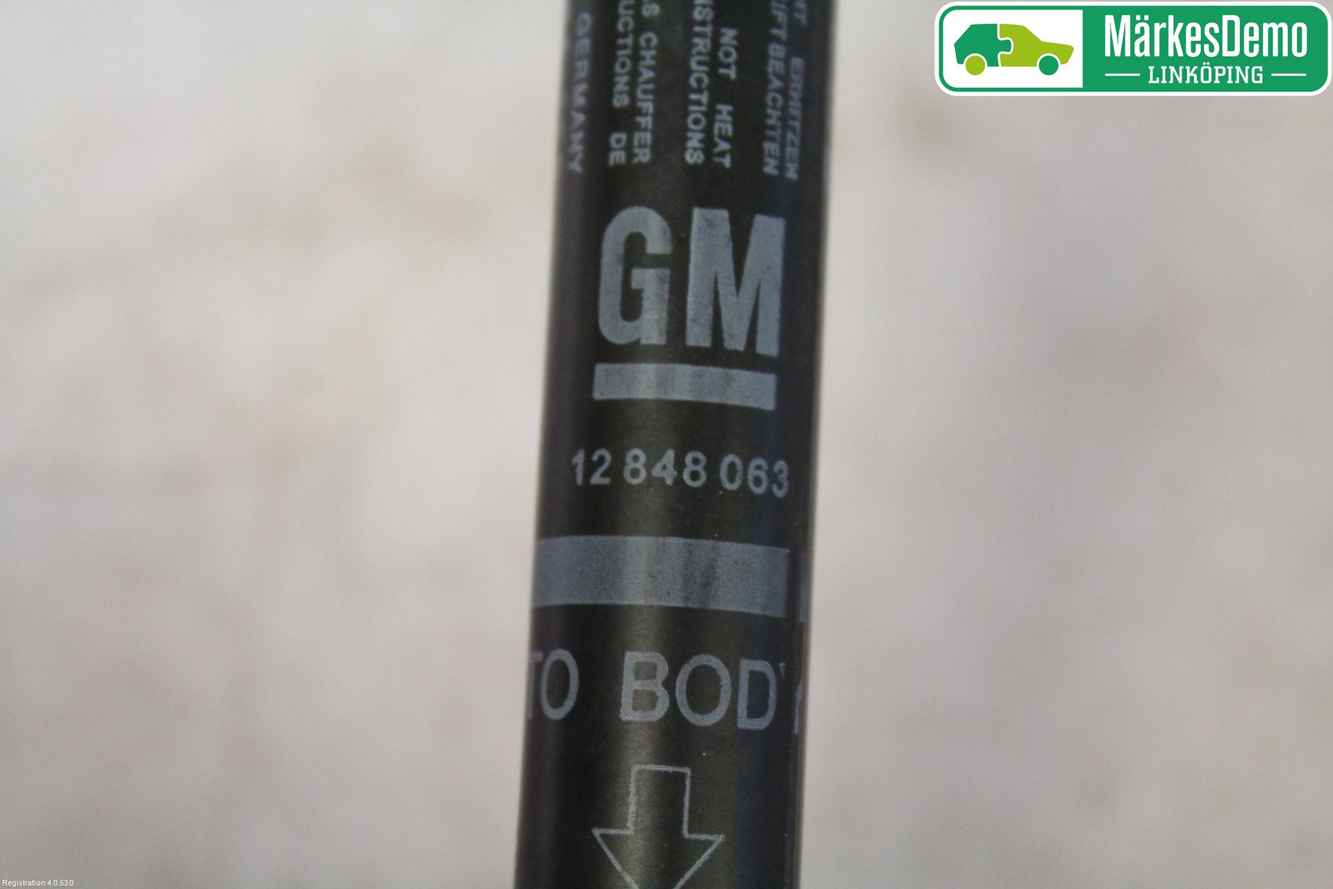 Saab 9-5 10-12 Gasfjäder Motorhuv