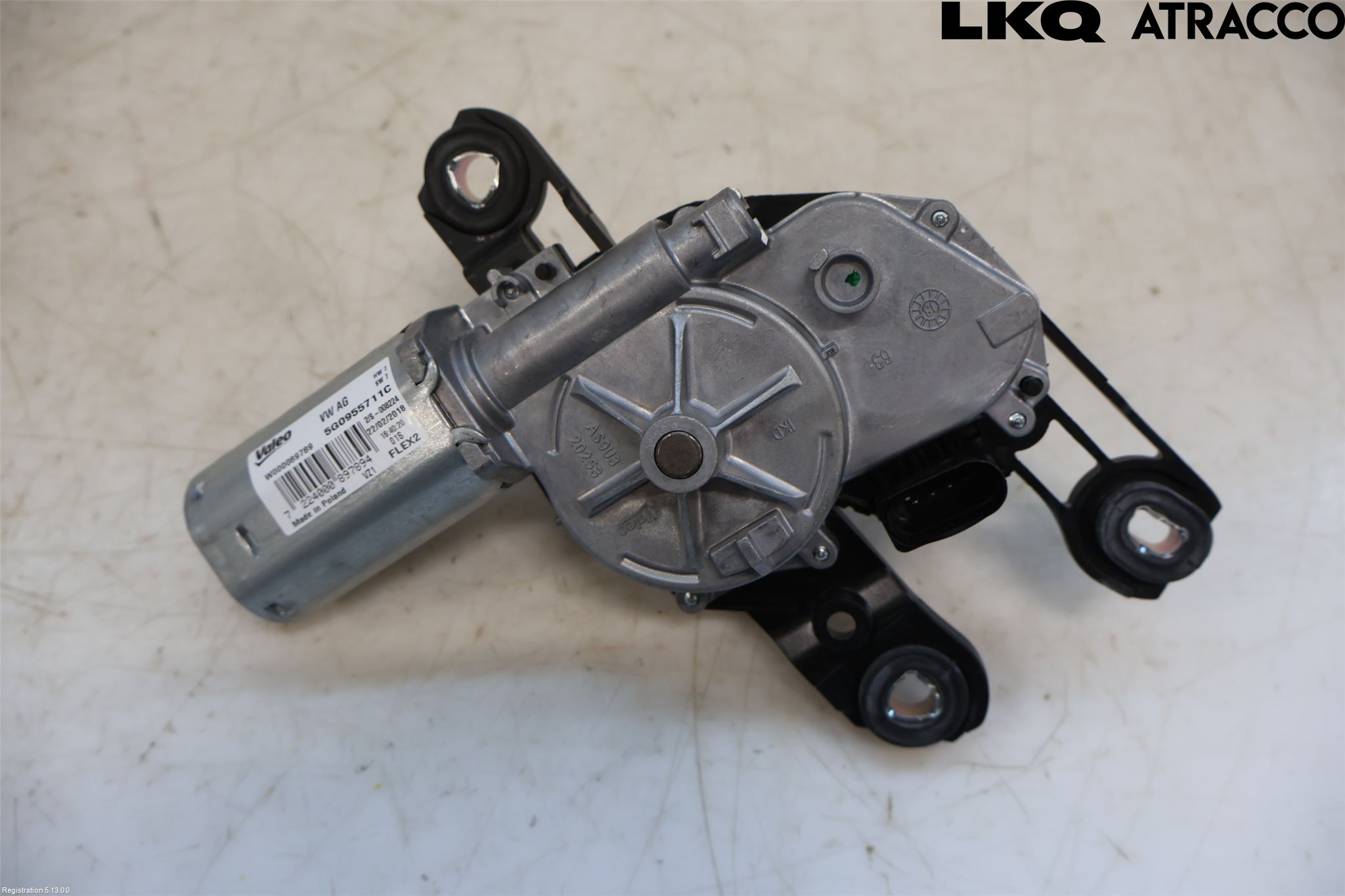Volkswagen VW PASSAT 15-19 Torkarmotor Baklucka