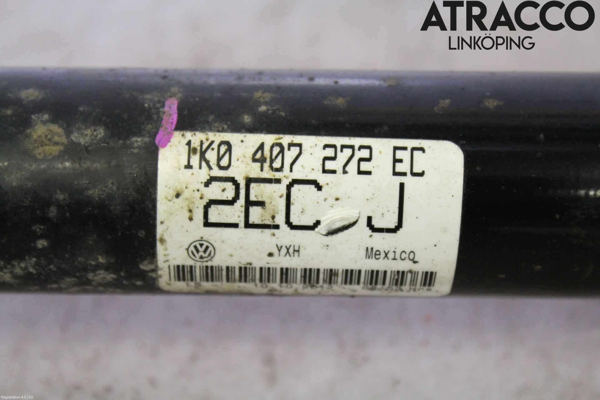 Volkswagen VW GOLF VI 09-13 Drivaxel Fram Höger
