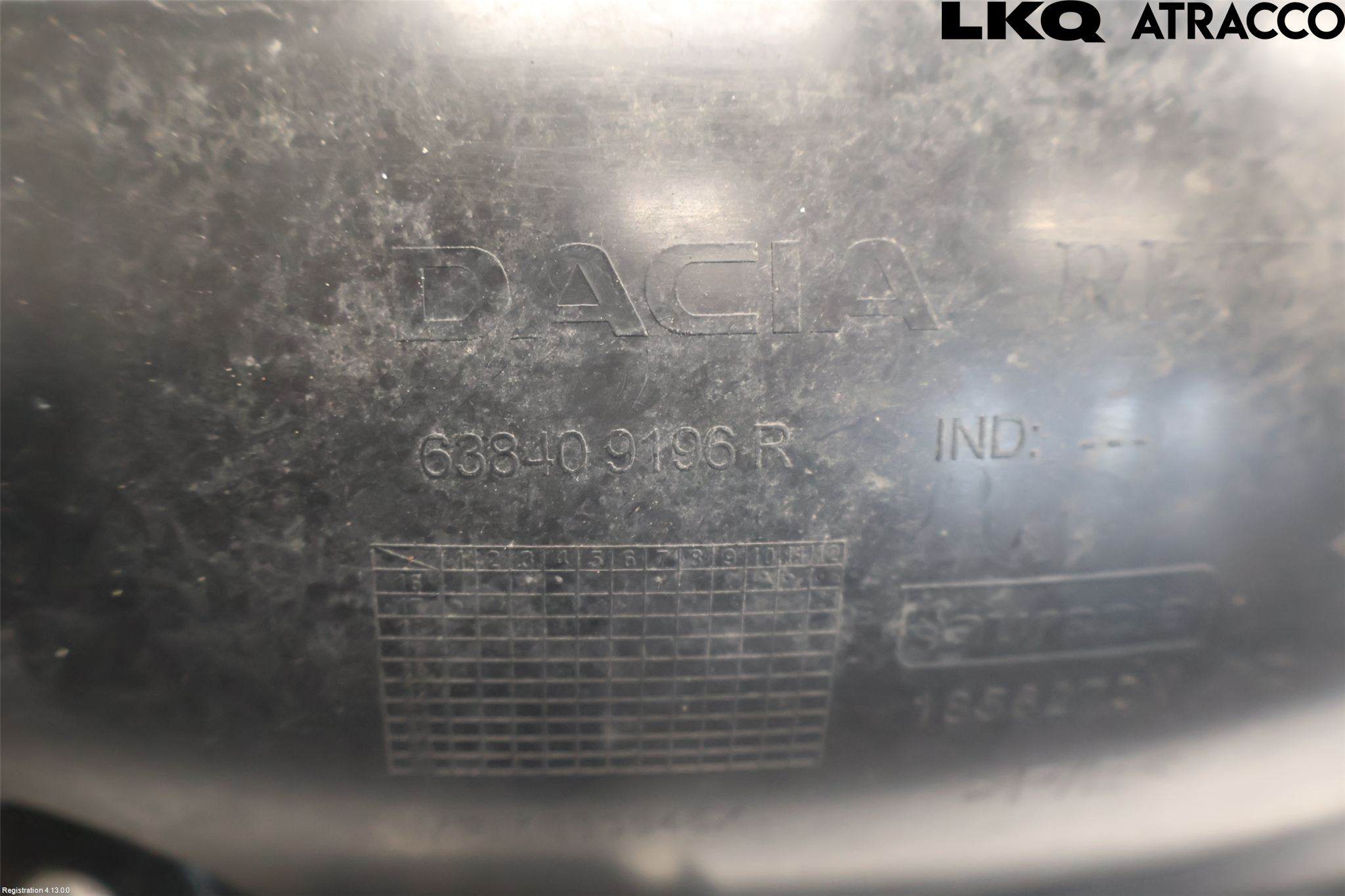 Dacia SANDERO/STEPWAY 13-20 Skärm Inner