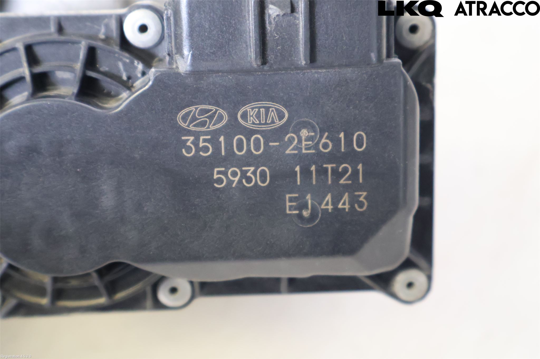 Kia OPTIMA 16-20 Injspjällhus