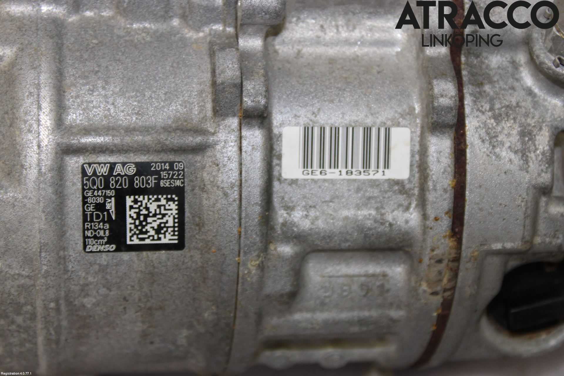 Volkswagen VW GOLF / E-GOLF VII 13-20 Ac Kompressor