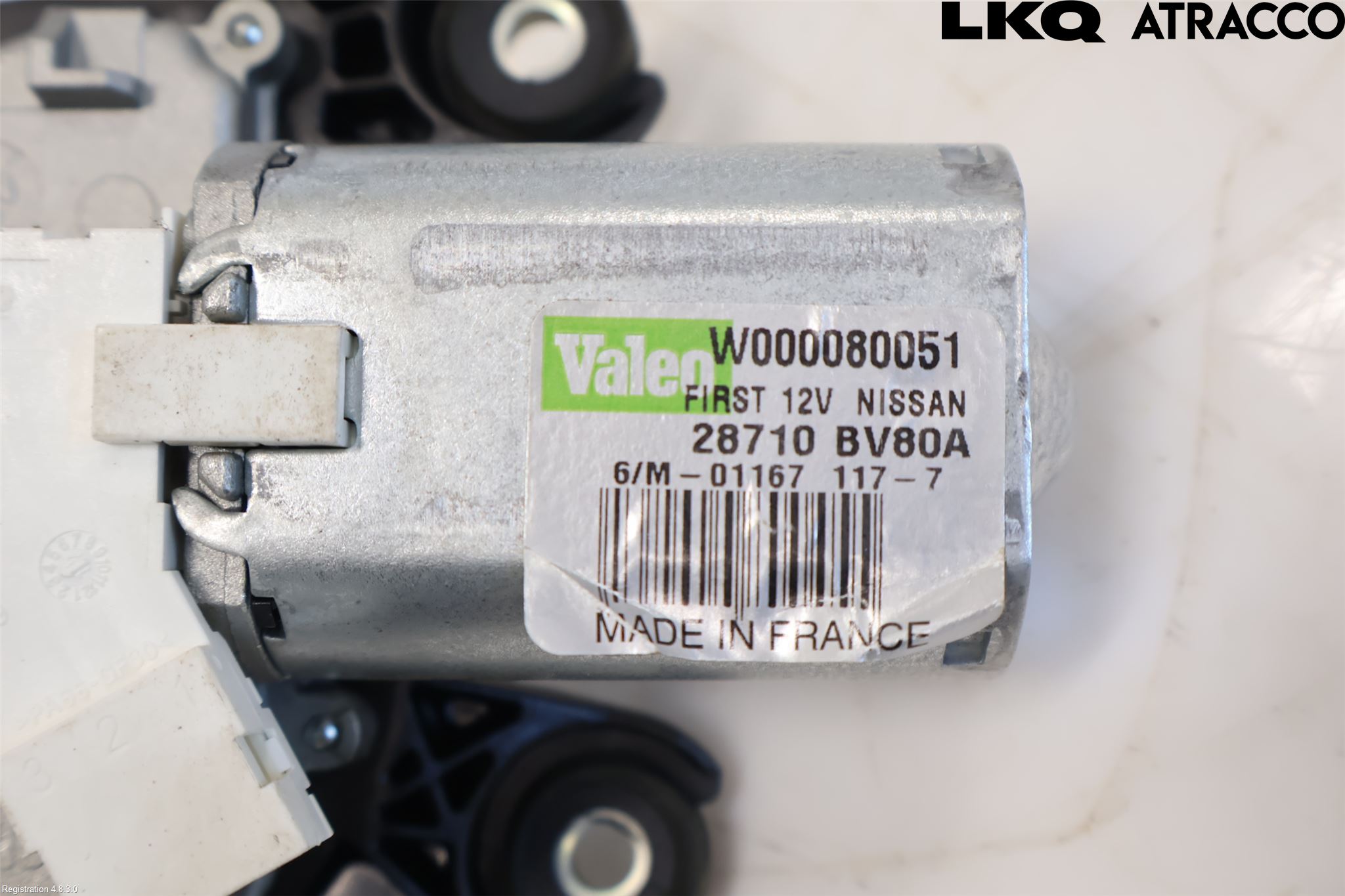 Nissan JUKE 14-19 Torkarmotor Baklucka